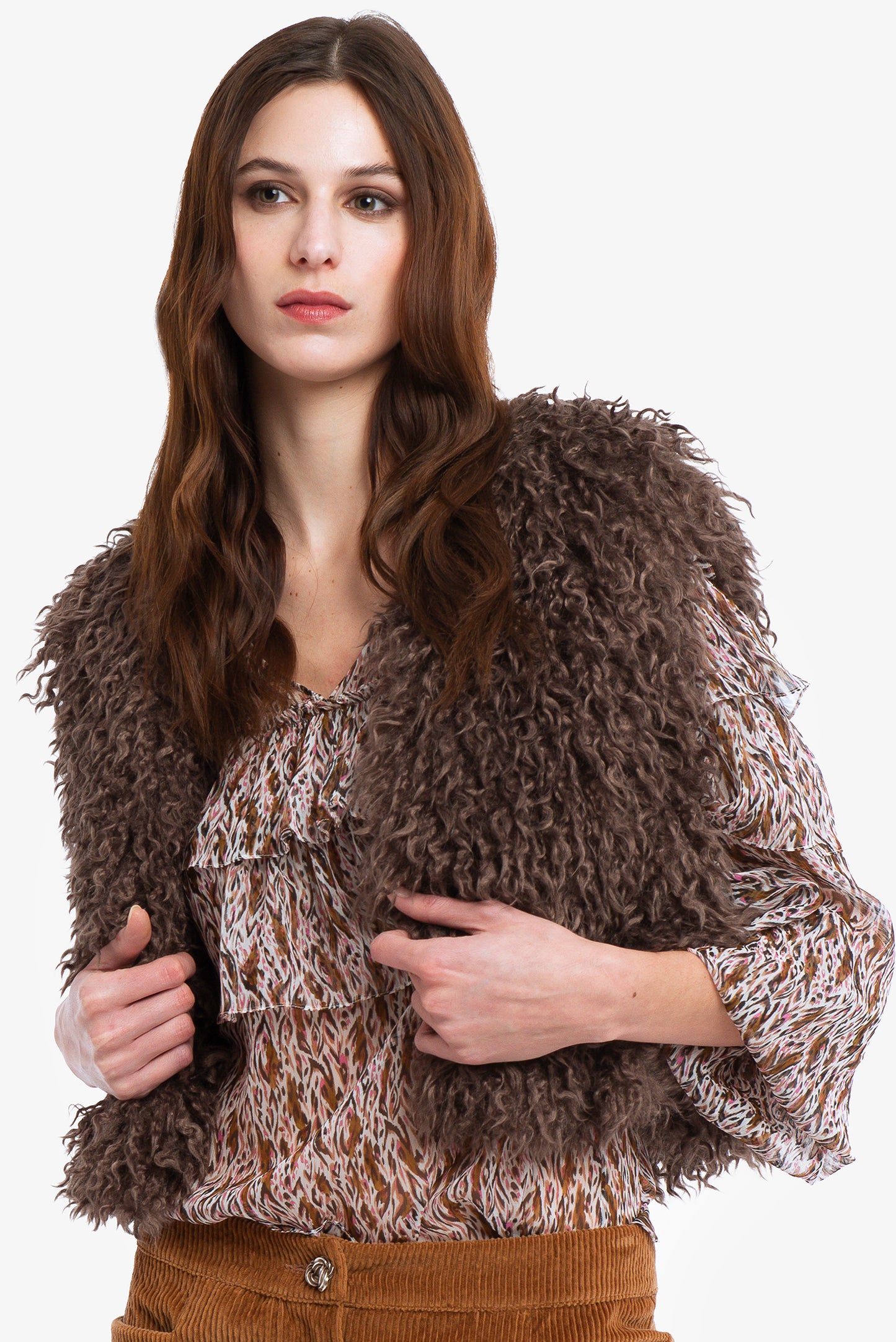 SAVANNAH - Gilet double face Sauvage