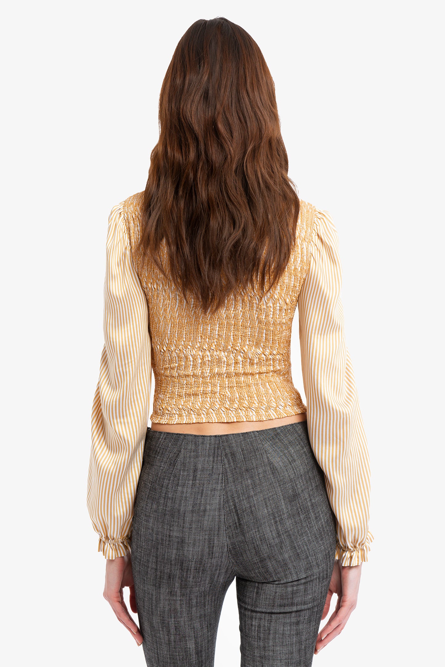 JULIETTE - Blouse crop Parisienne