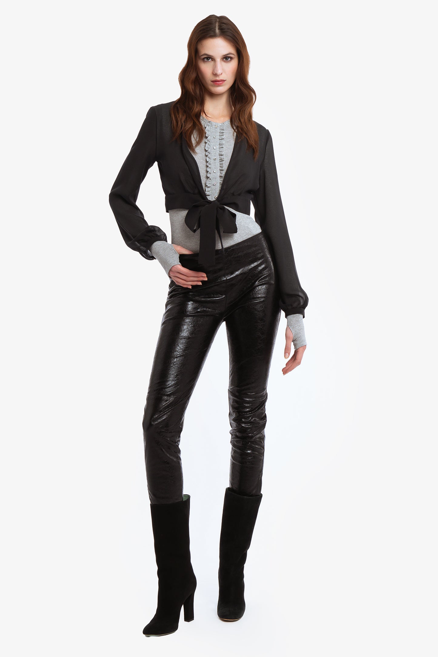 CAROLE - Pantaloni leggings Rock