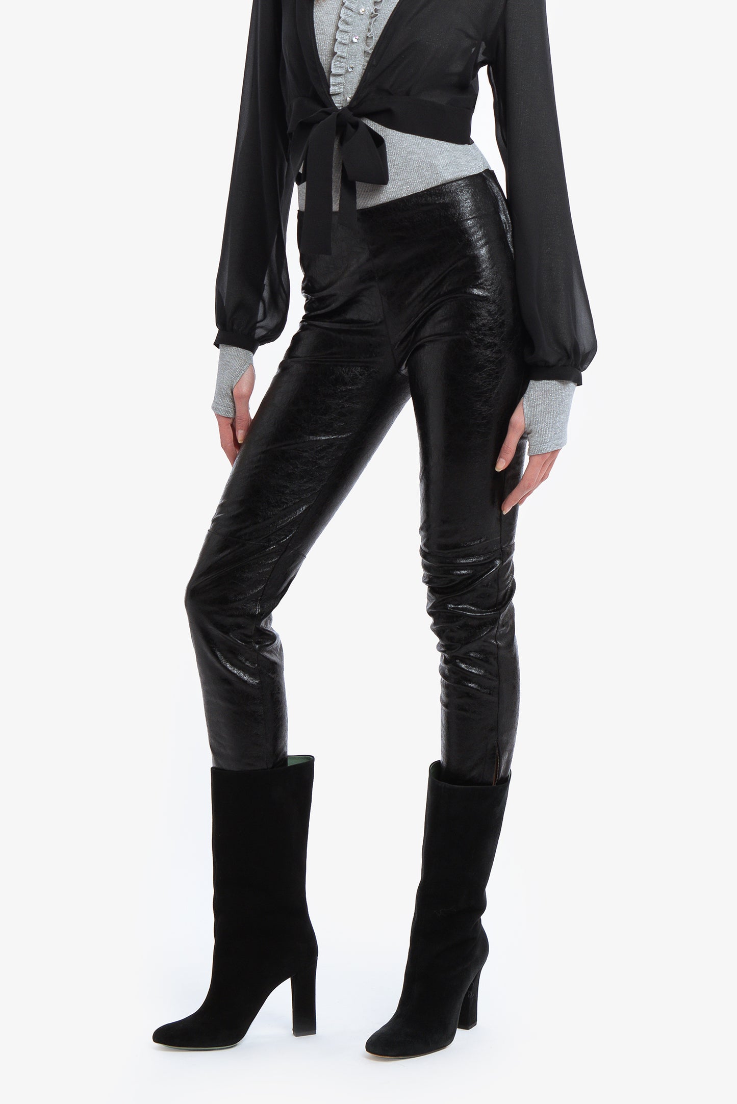 CAROLE - Pantaloni leggings Rock