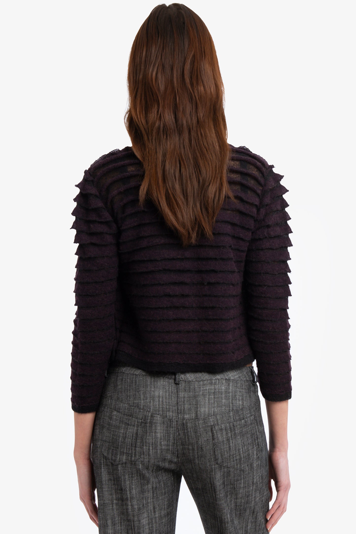 FLAMINIA - Cardigan in baby alpaca Dunes