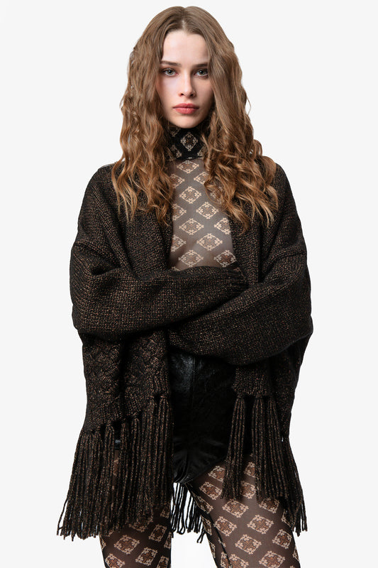 BABI - Cardigan in lana e alpaca Cosmo