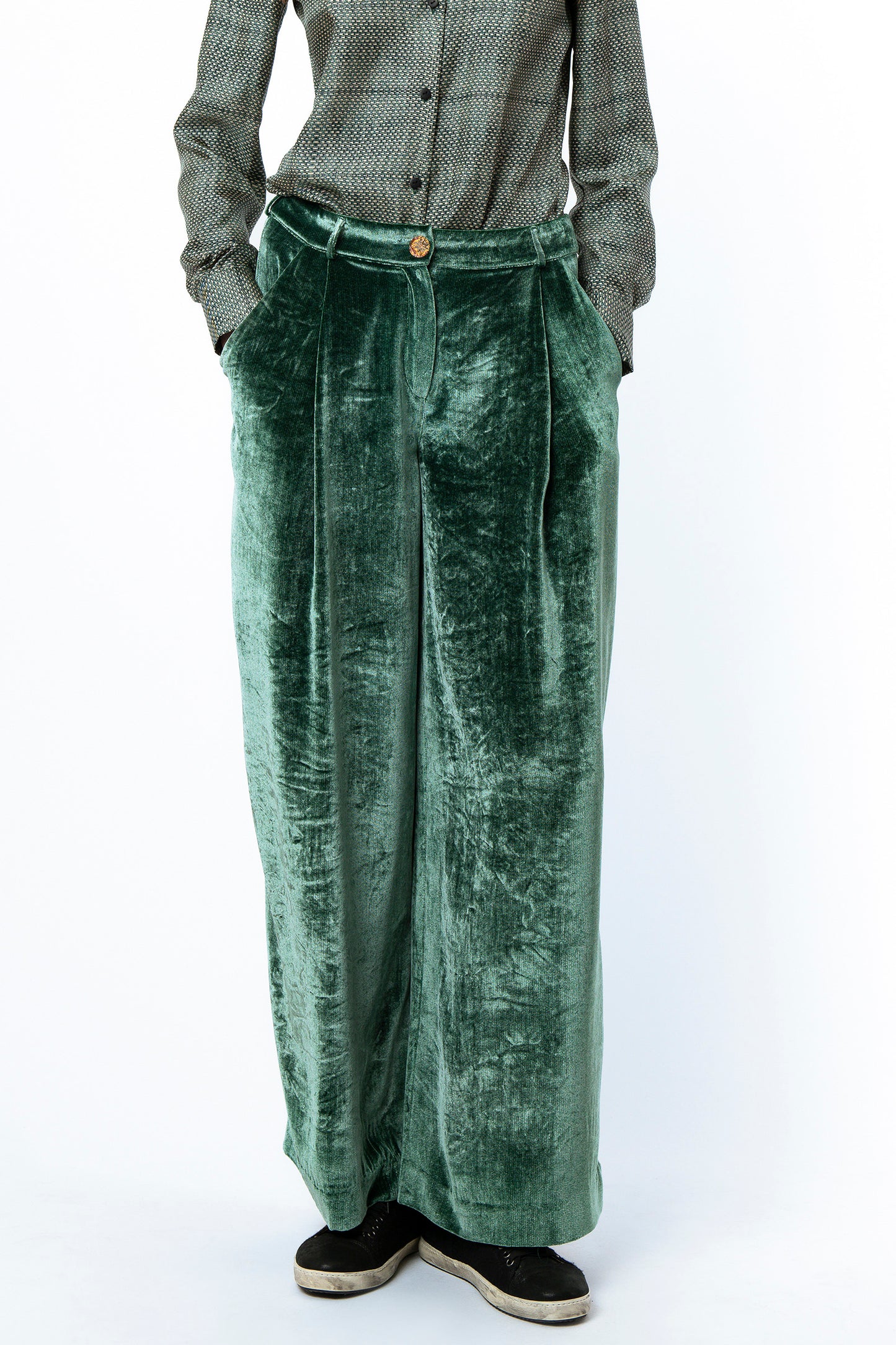 GUIA - Pantalone ampio Velvet