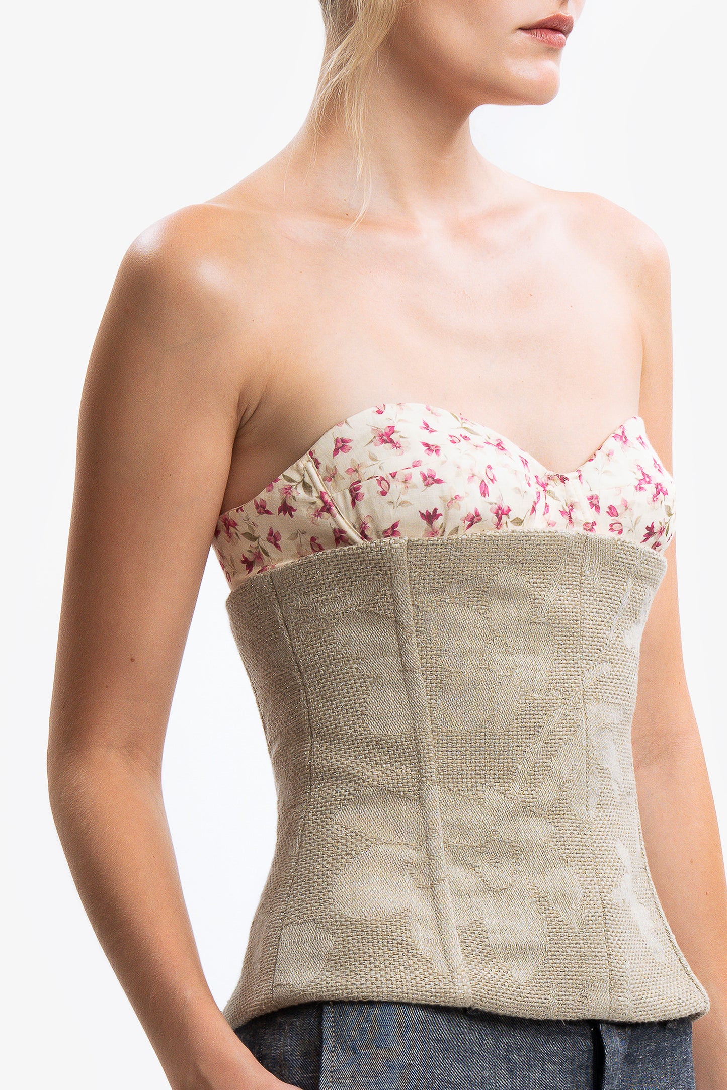 CLARA - Top in lino Safari