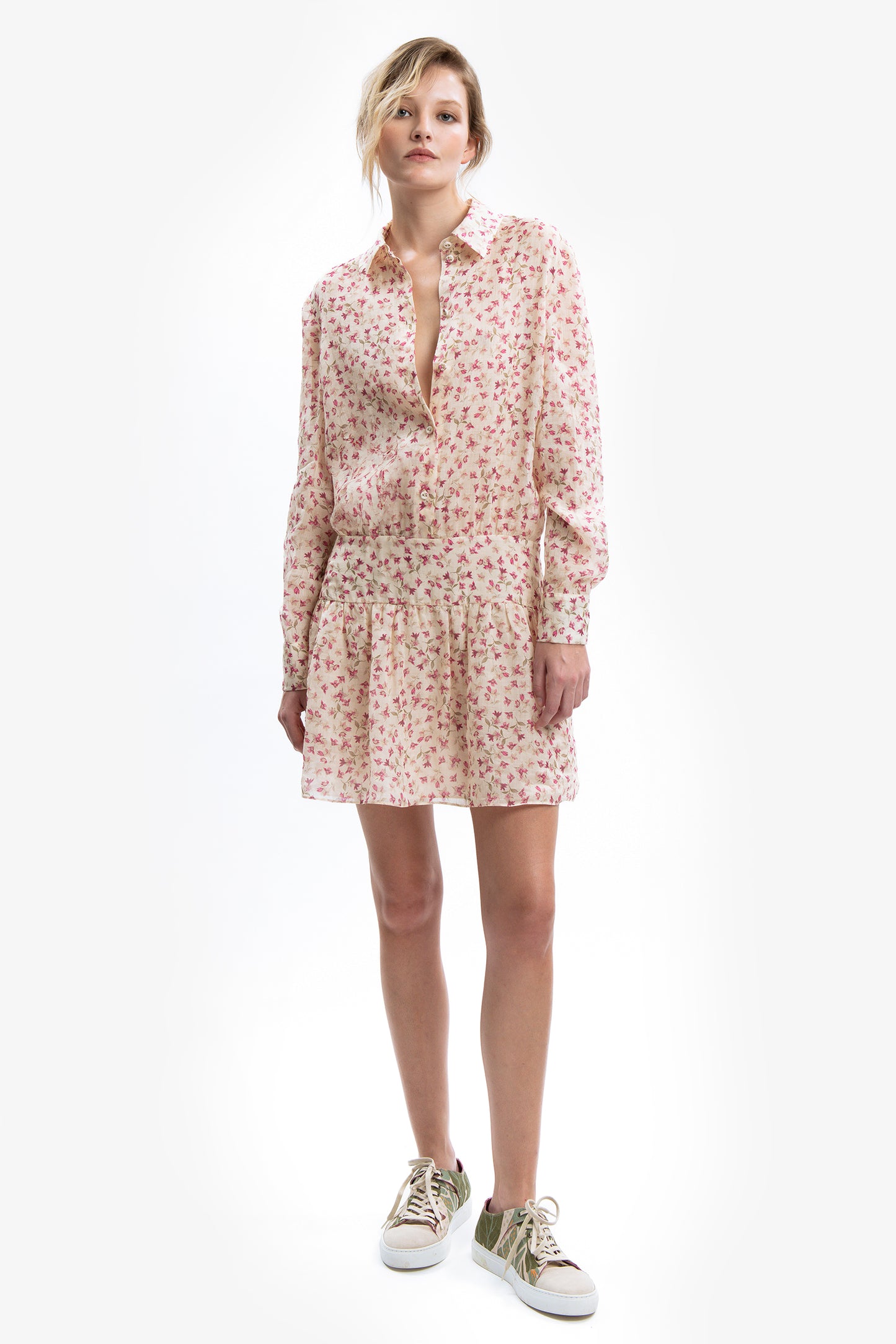 DIDI - Mini abito in ramiè Magnolia