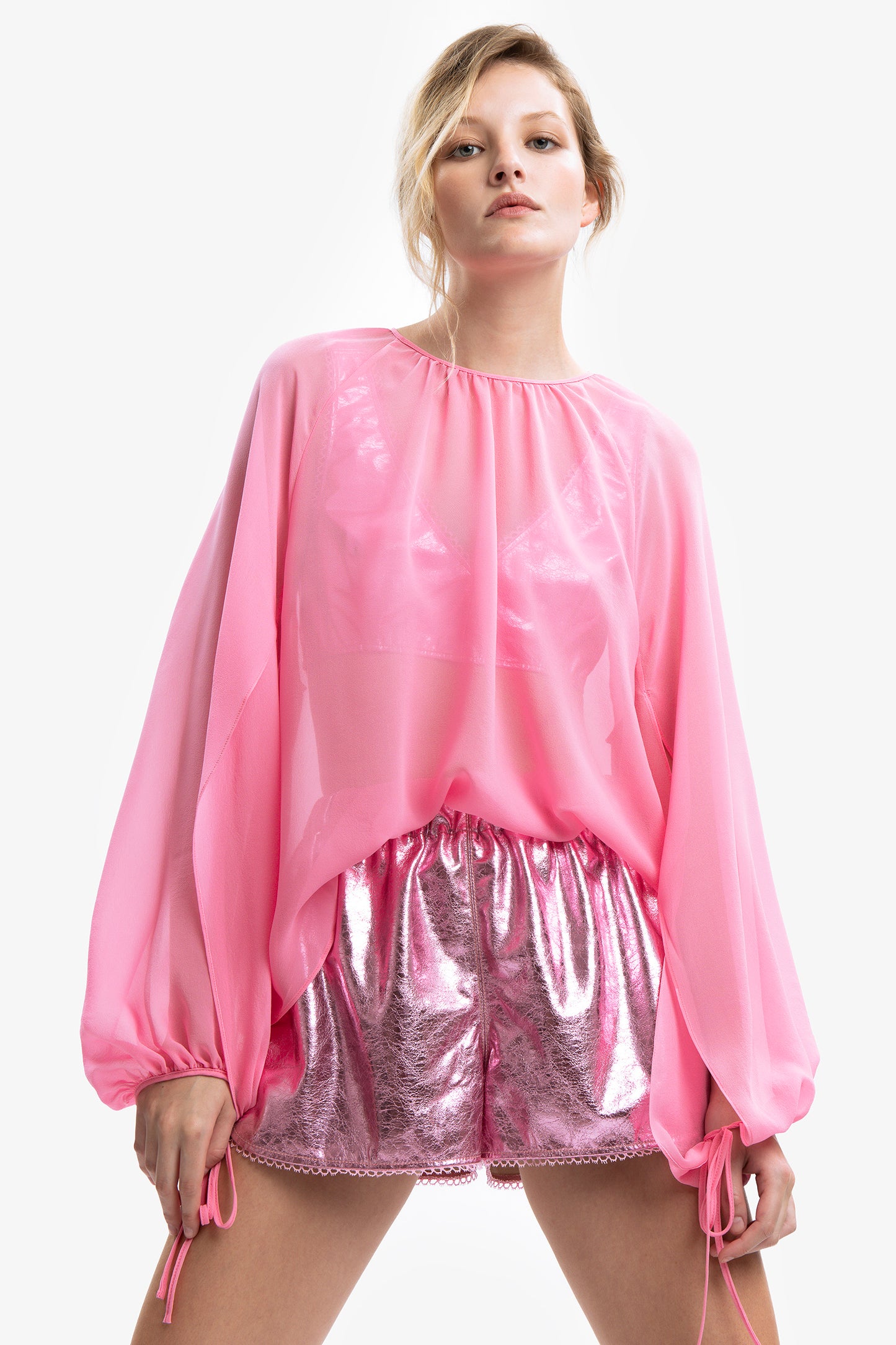 DANIELLE - Silk Blouse Fiesta