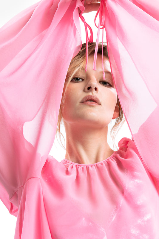 DANIELLE - Blusa in seta Fiesta