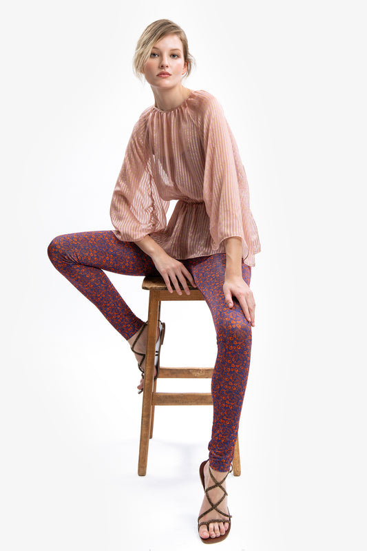 JULIE - Blusa in seta Amnesia