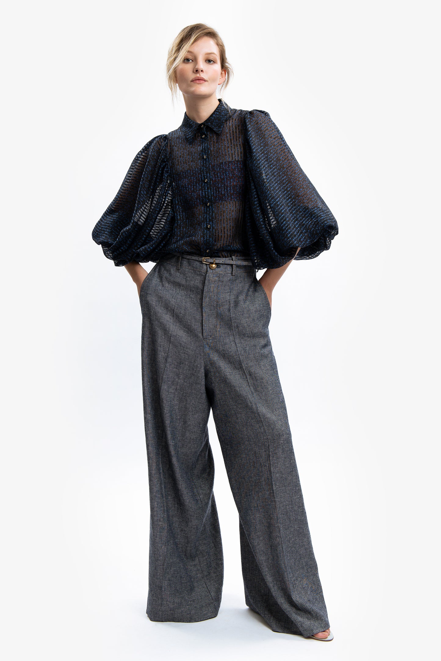 DANIELLE - Camicia in seta Amnesia