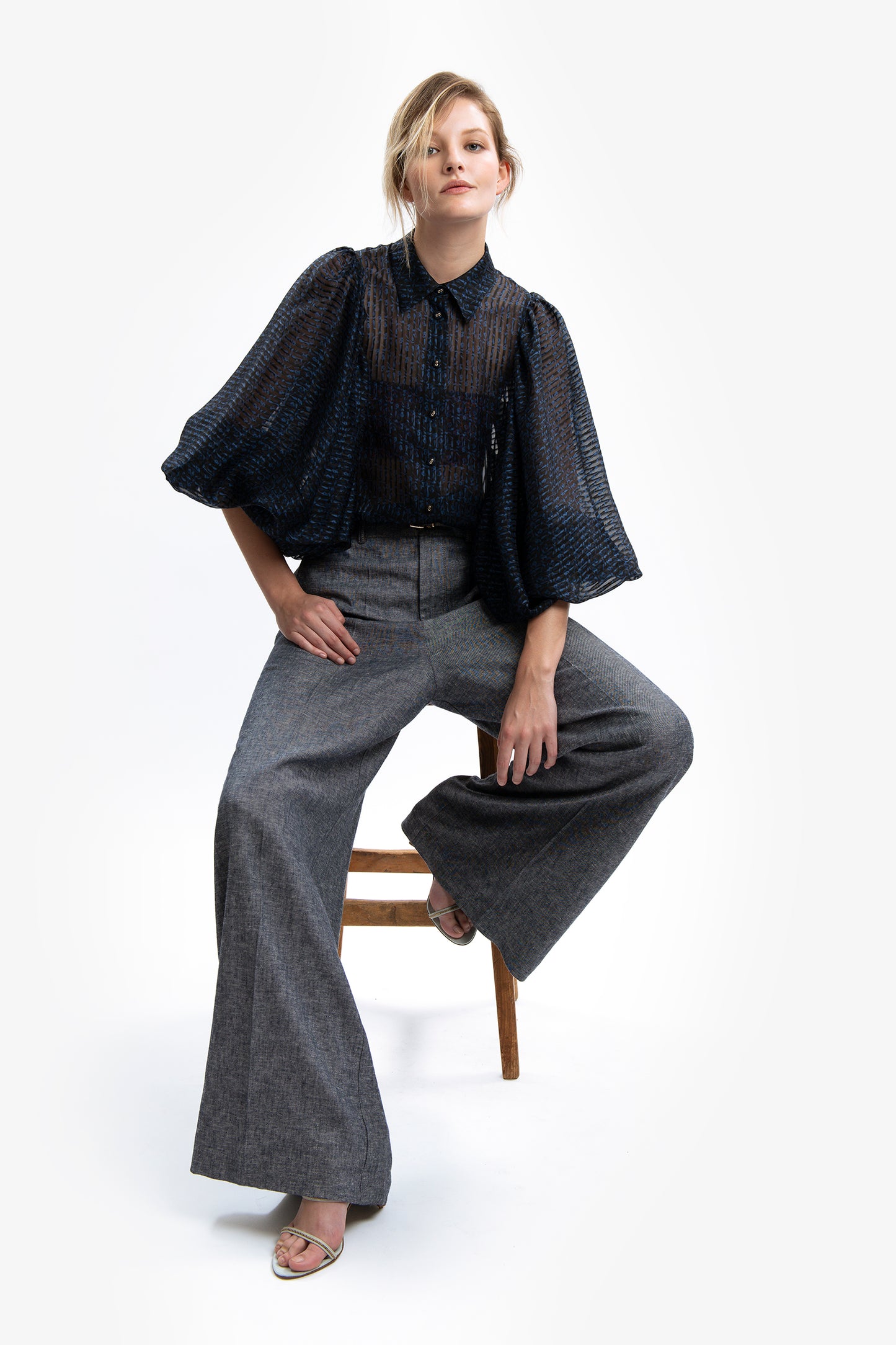 DANIELLE - Camicia in seta Amnesia