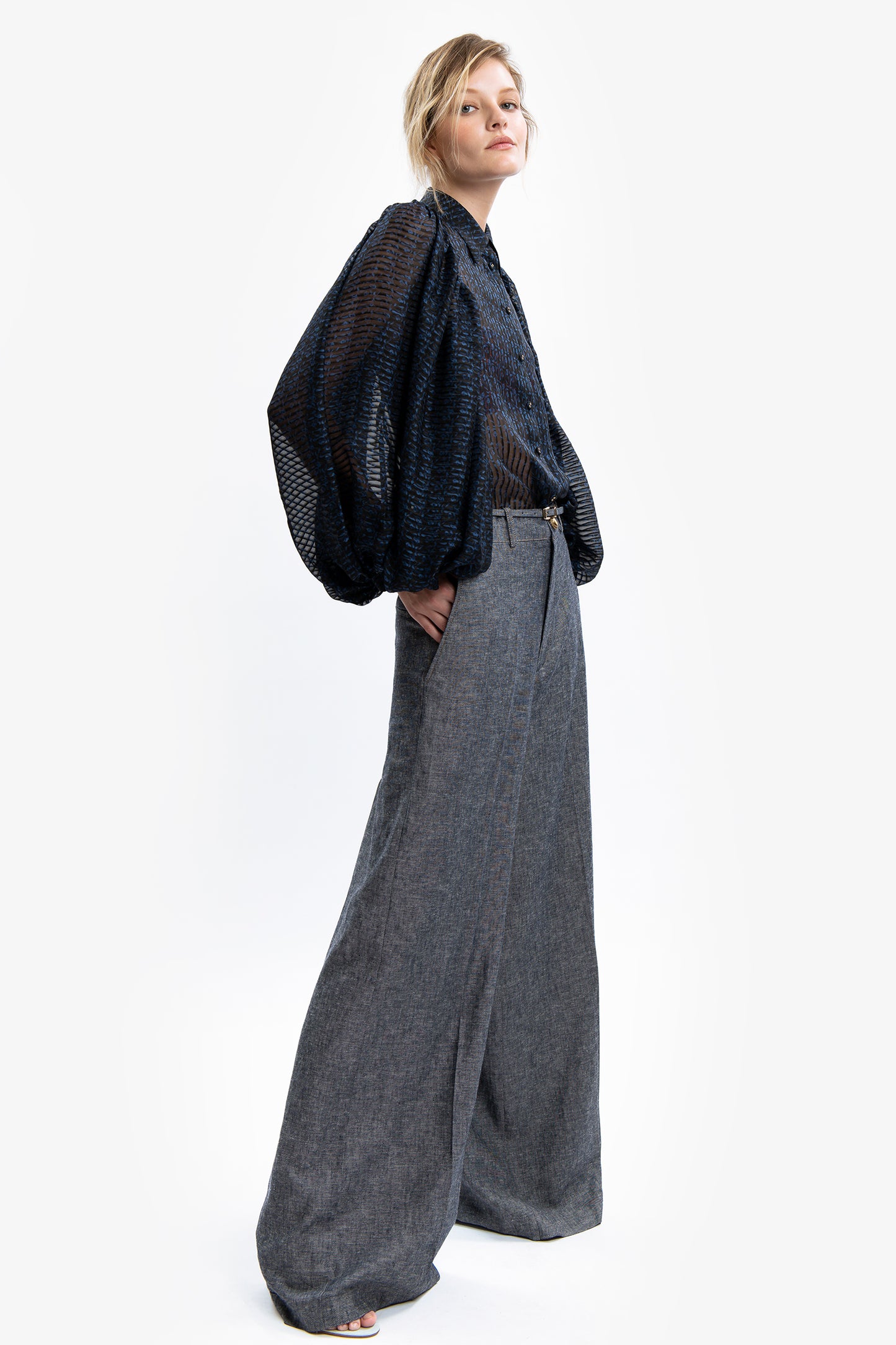 DANIELLE - Camicia in seta Amnesia