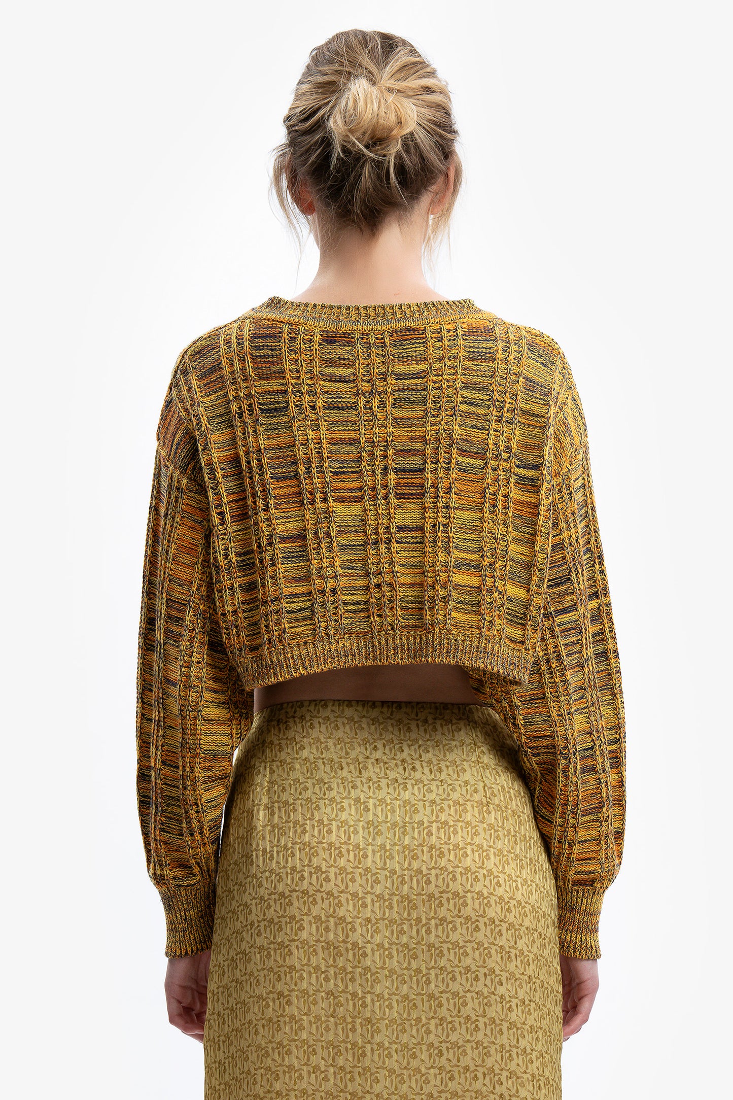 MELANIA - Maglia crop Groove