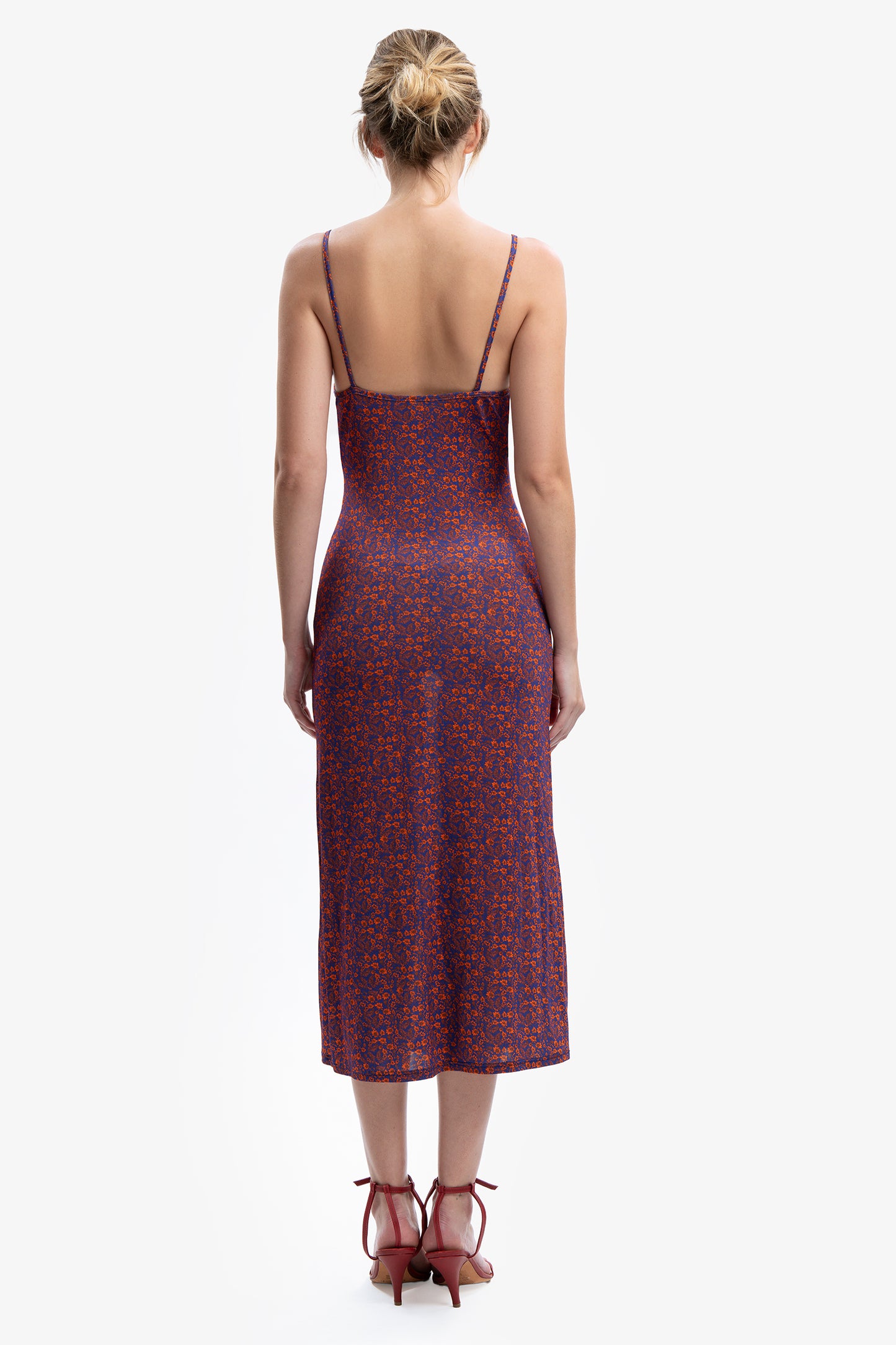 OLIMPIA - Abito midi in jersey Senorita