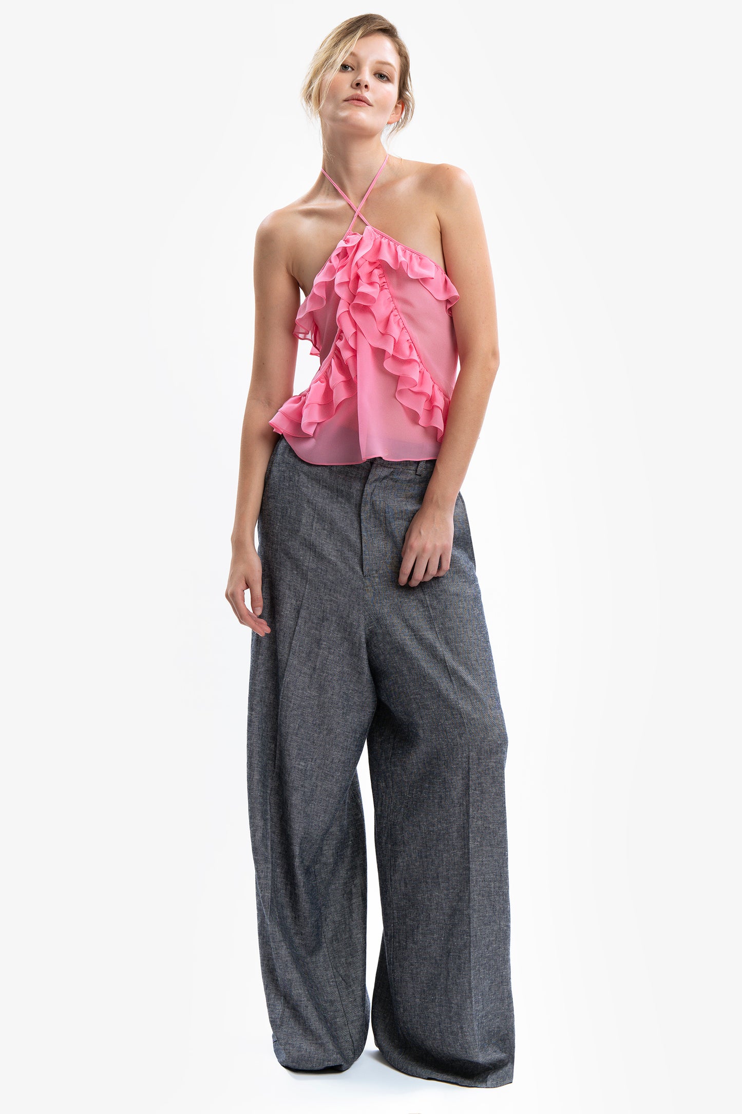 CAMILLA - Silk top Fiesta