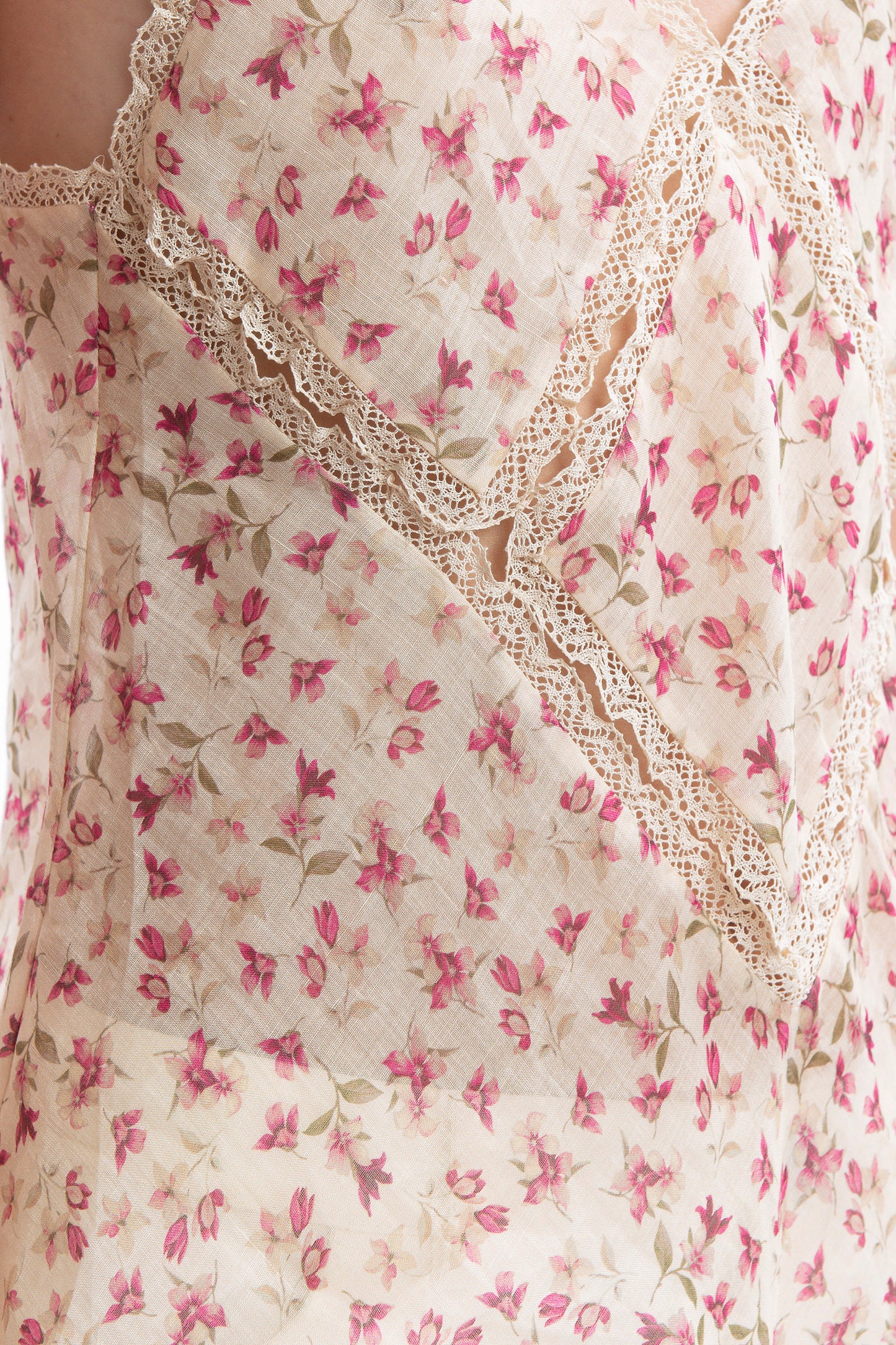 MADELINE - Top in ramiè Magnolia