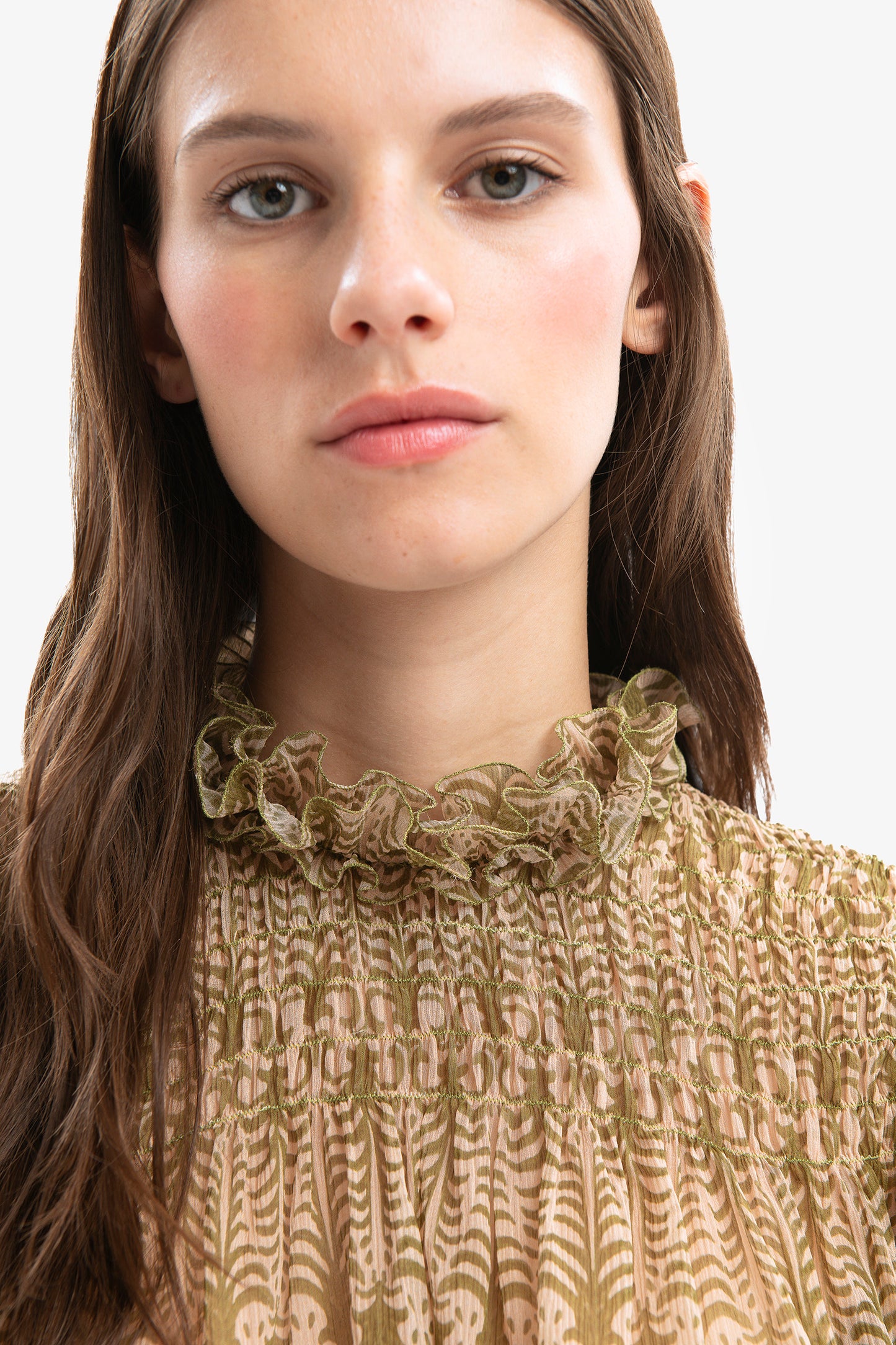 PAOLA - Blusa in seta Mirage