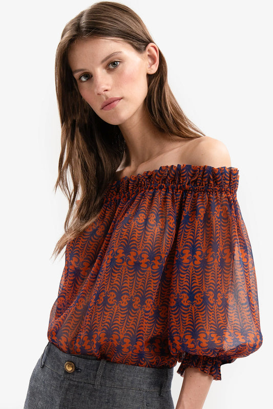 LALLA - Blusa in seta Mirage