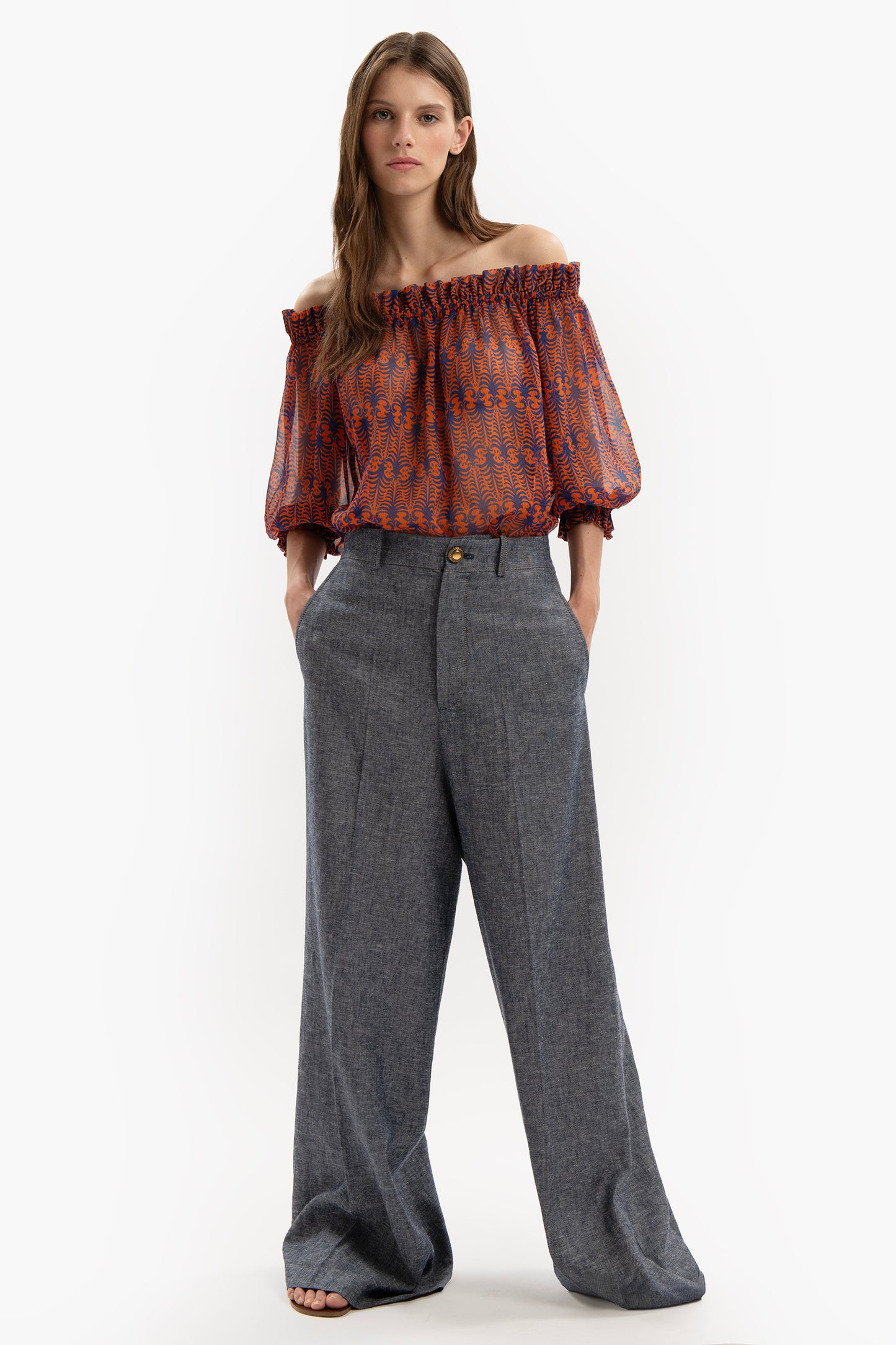 LALLA - Blusa in seta Mirage