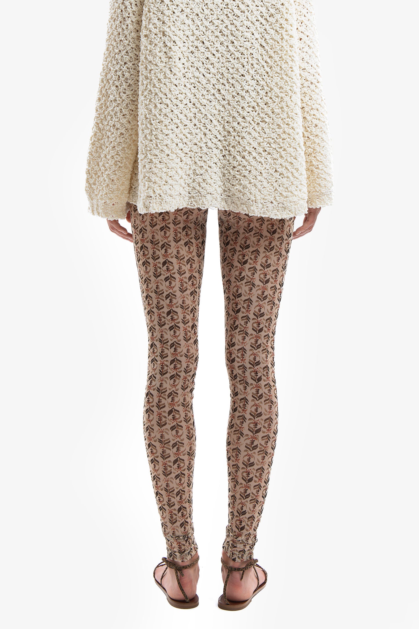 CLARISSA - Leggings in tulle  Lotus