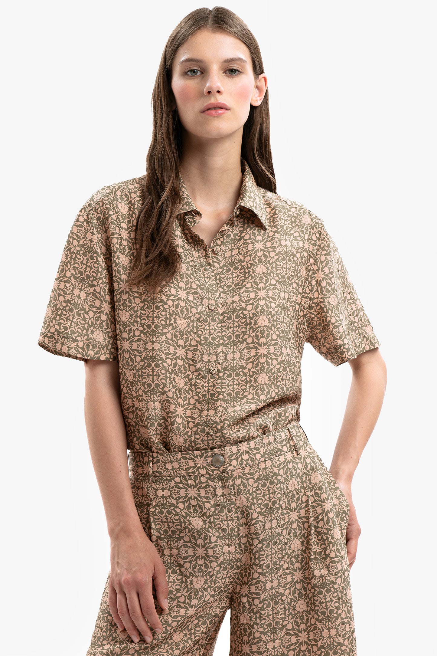 CELESTE -  Camicia Alhambra