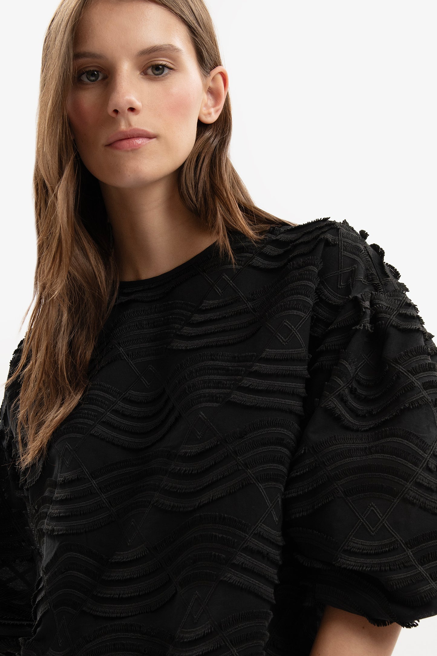 ELLA - Blusa in cotone Maya