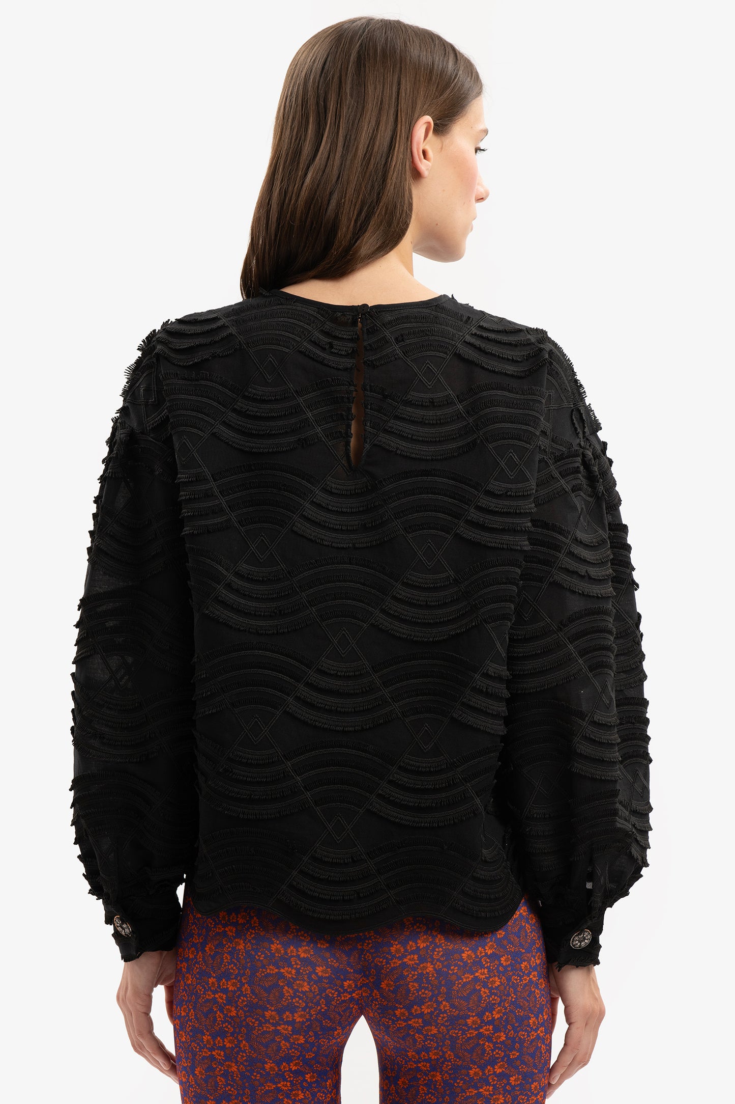 ELLA - Blusa in cotone Maya