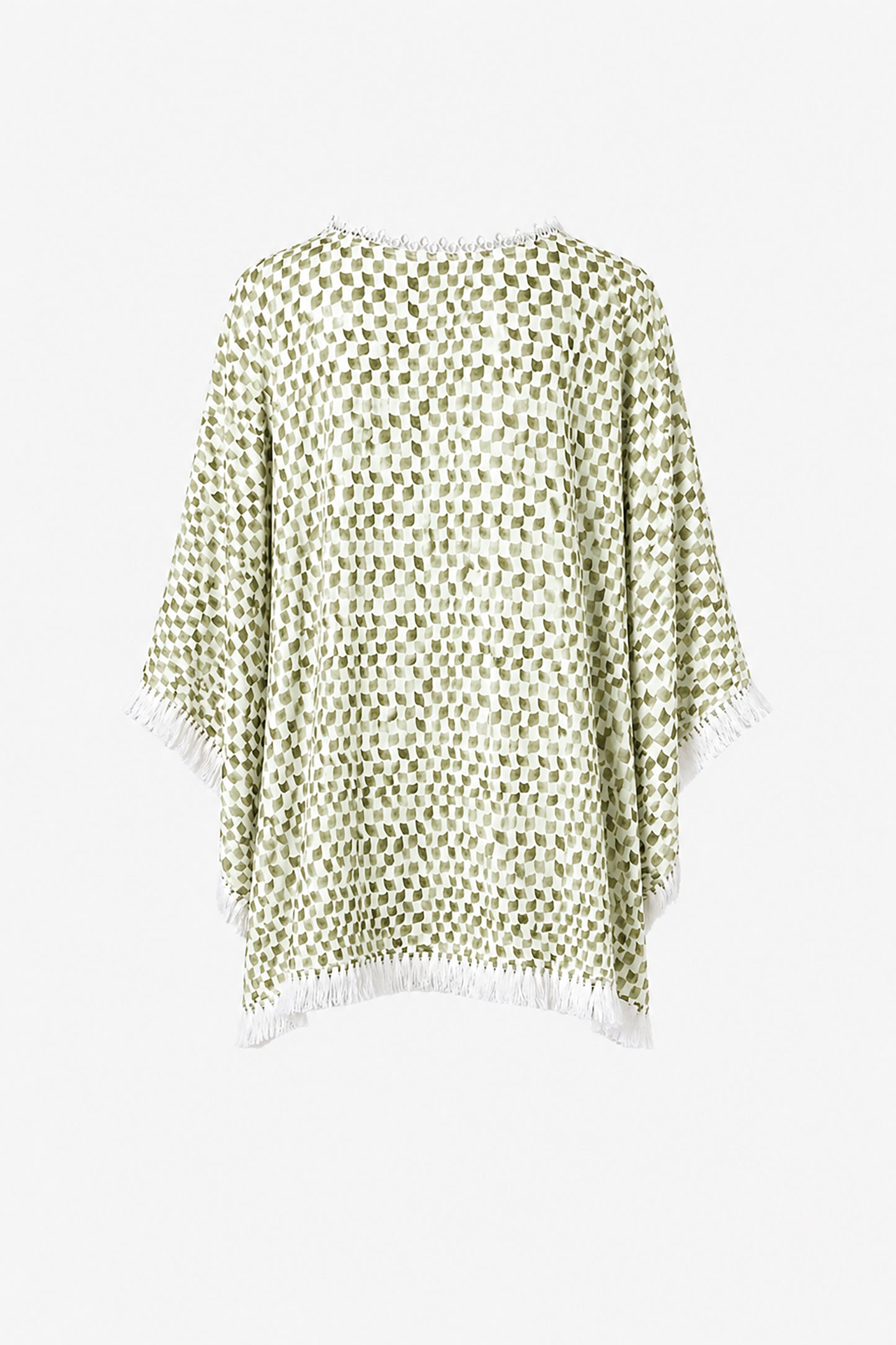 AMBRA - Cotton Poncho Brush