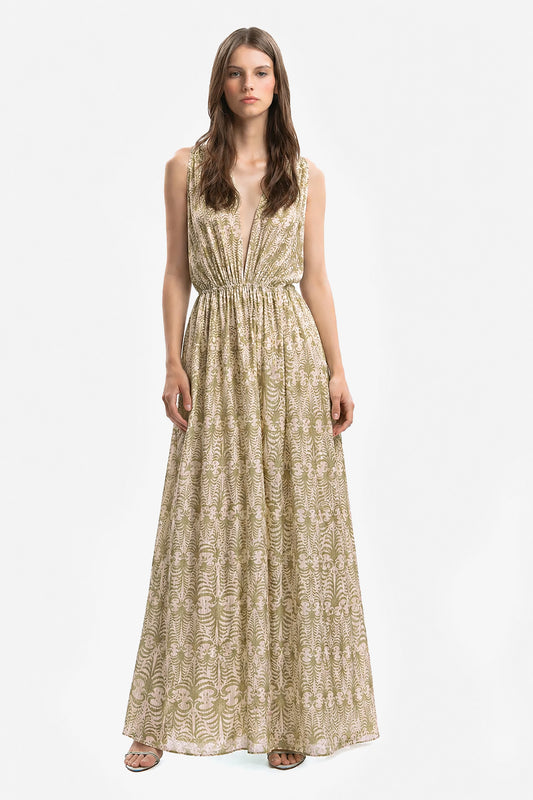 FLORA - Silk dress Mirage