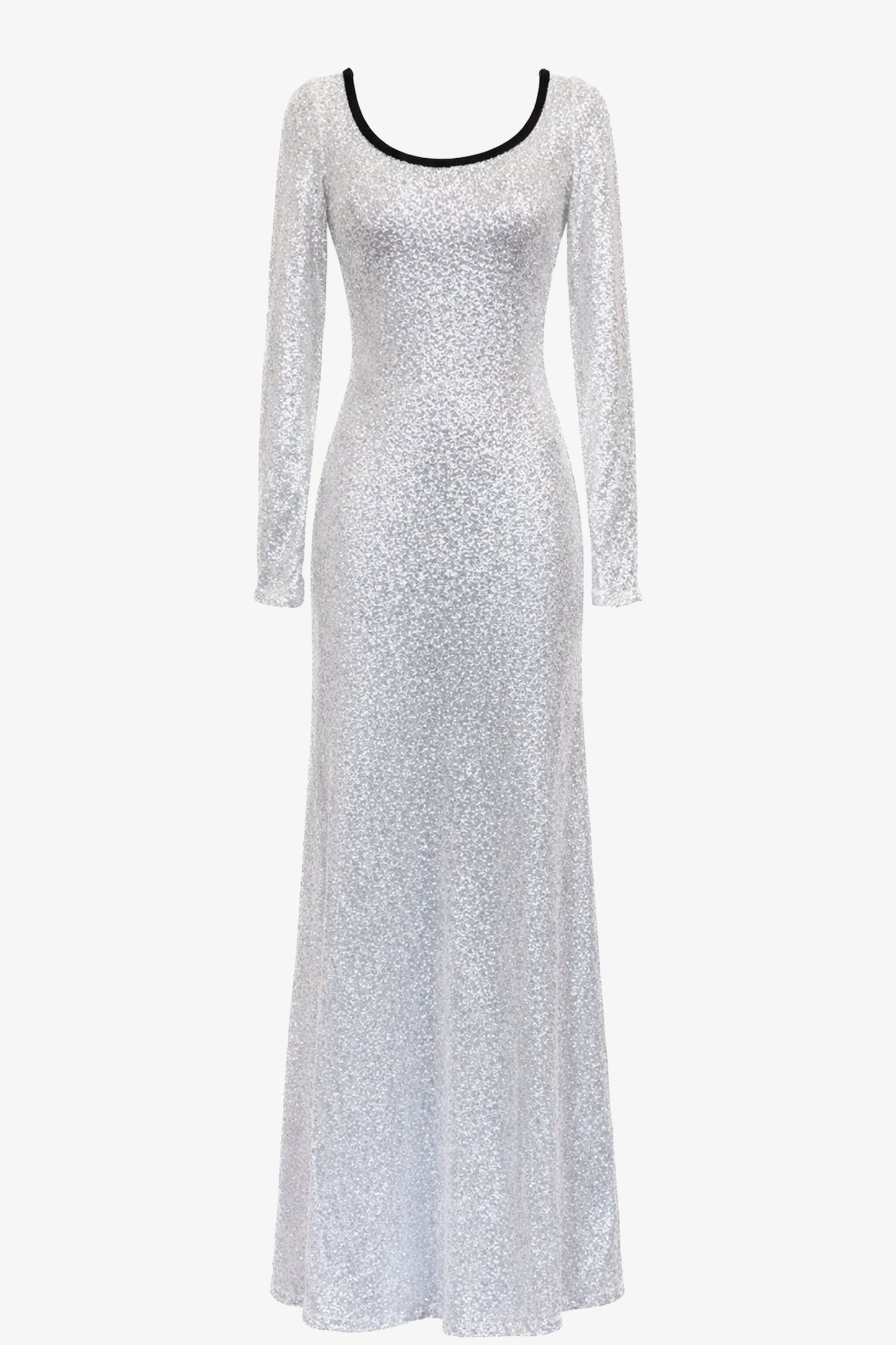 BLANCA - Micro-Sequin Long Dress Nightcall