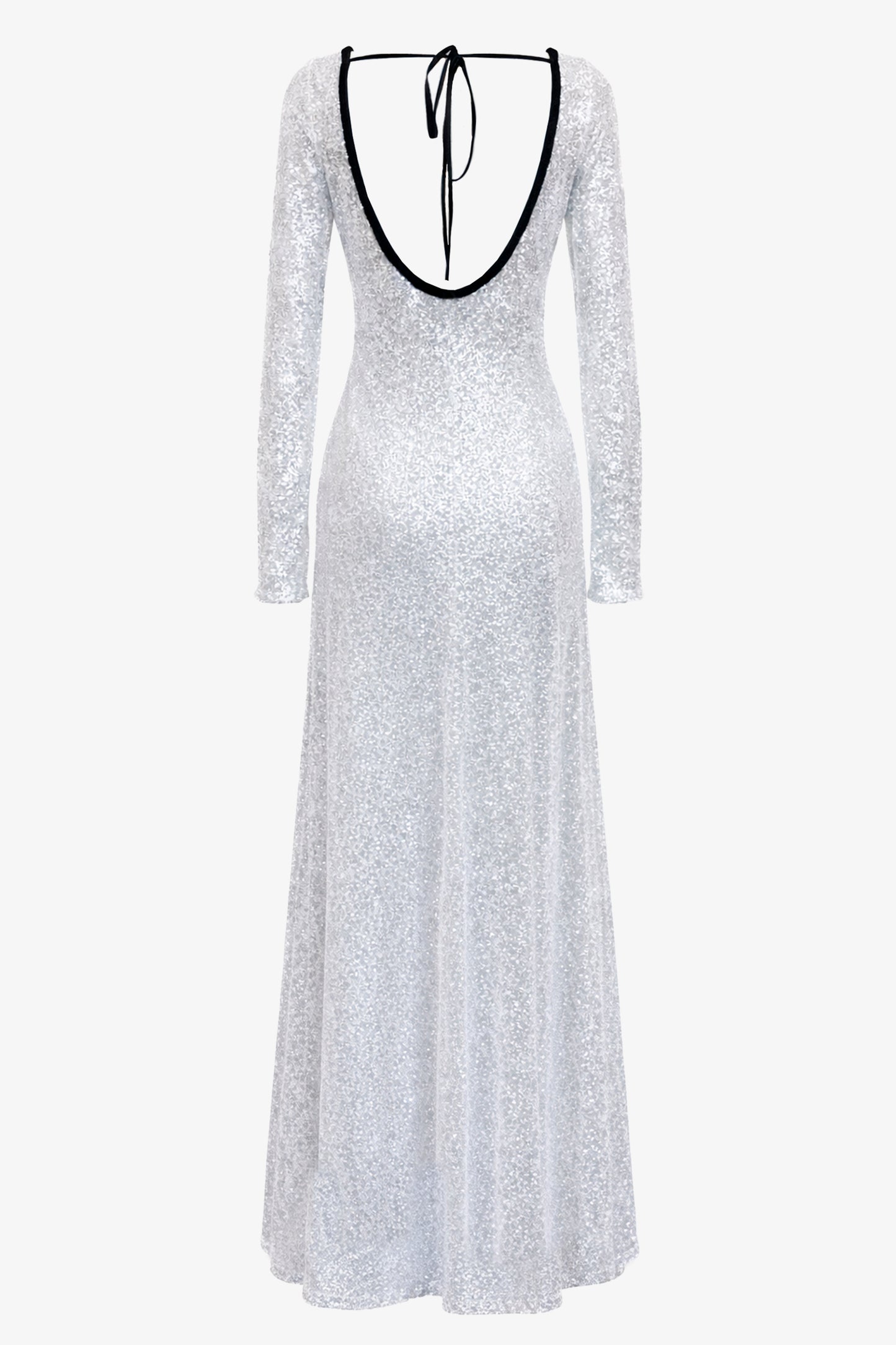 BLANCA - Micro-Sequin Long Dress Nightcall