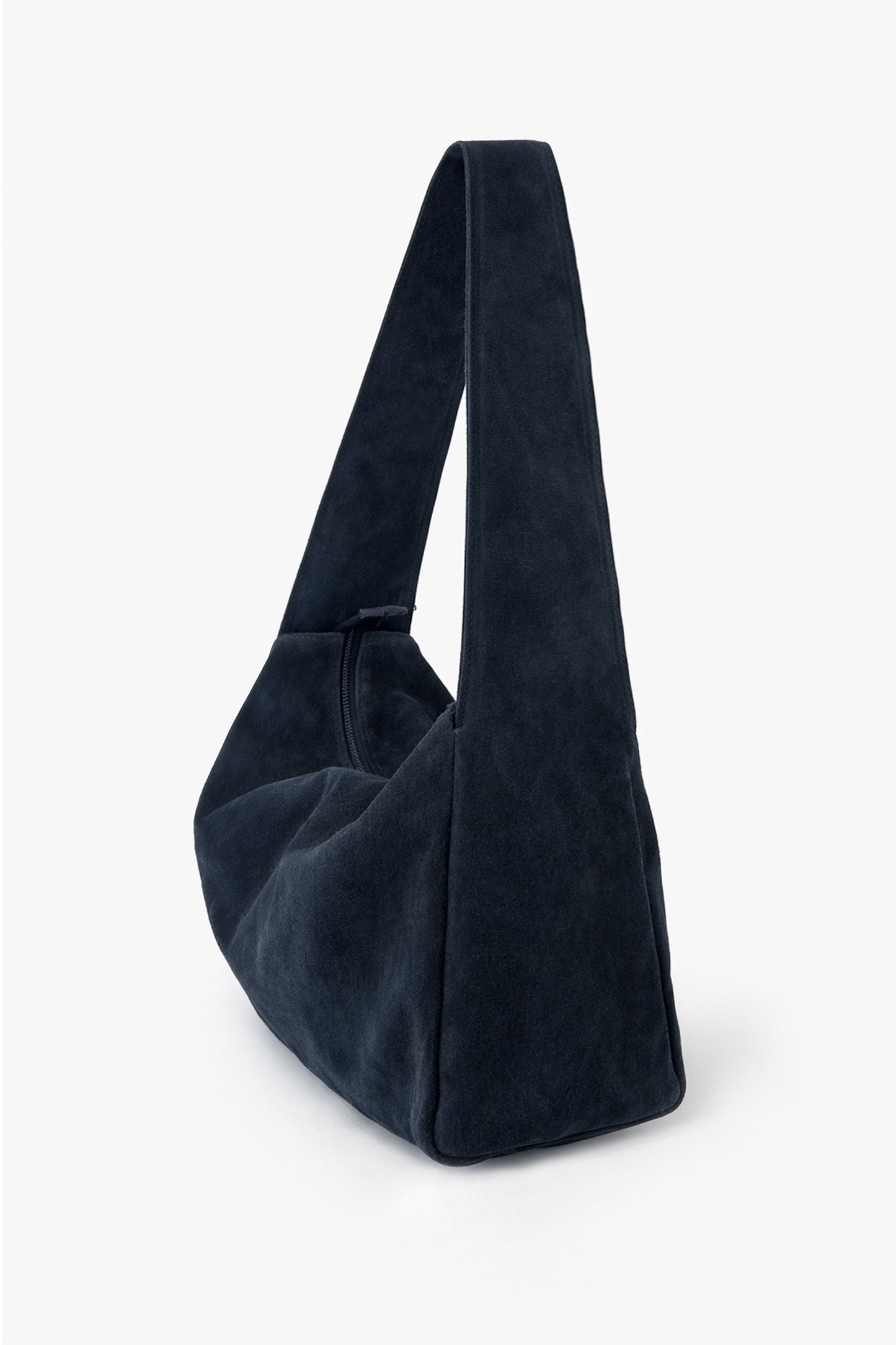 THE TI-BAG - Borsa big in suede Navy
