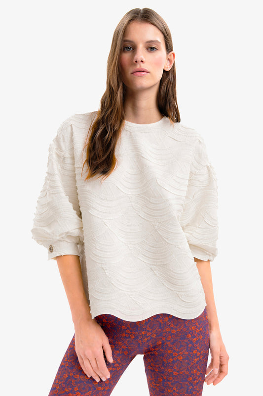GRETA - Cotton blouse Maya