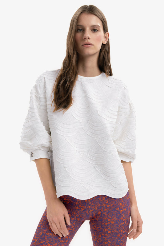 GRETA - Blusa in cotone Maya