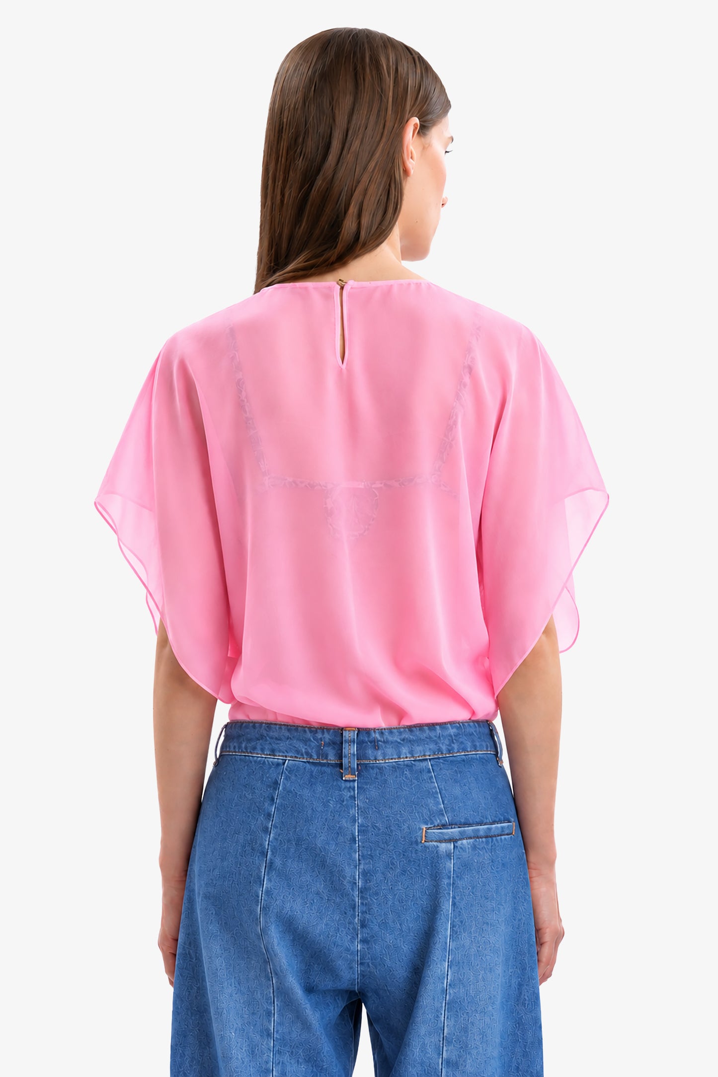 ROSETTE - Blusa in seta Fiesta