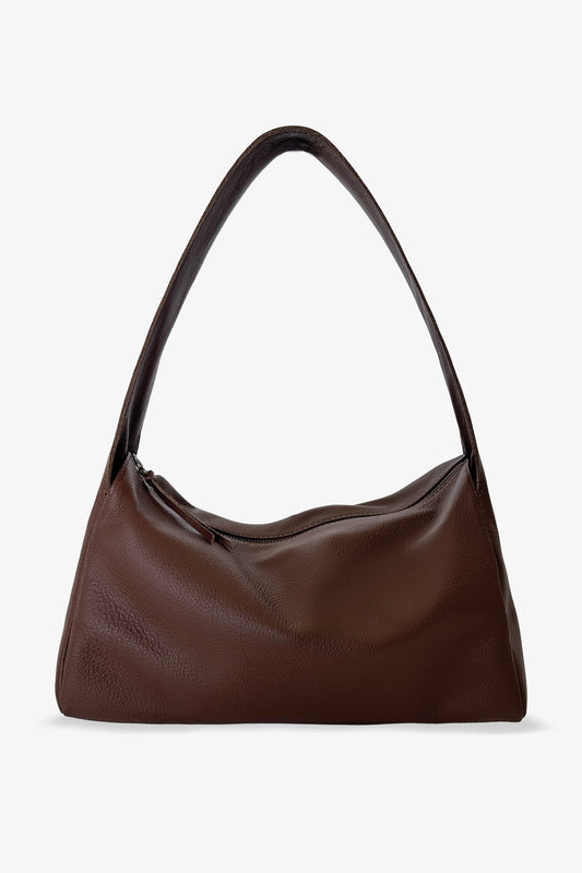 THE TI-BAG - Nappa leather bag Coffee