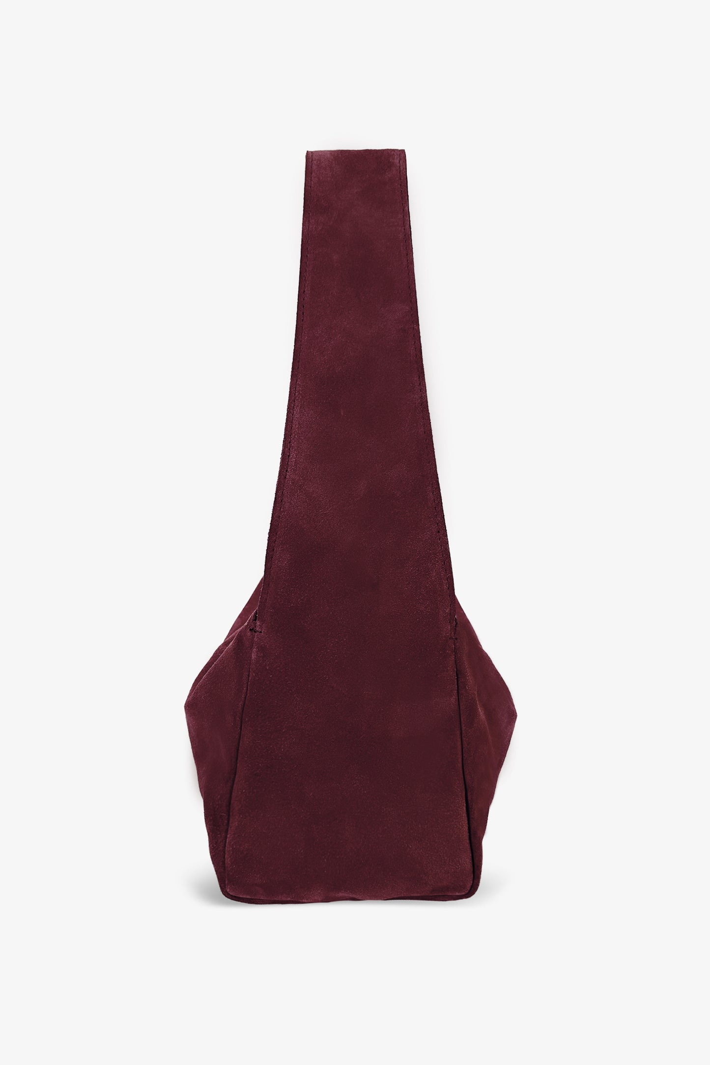 THE TI-BAG - Suede bag Pomegranate