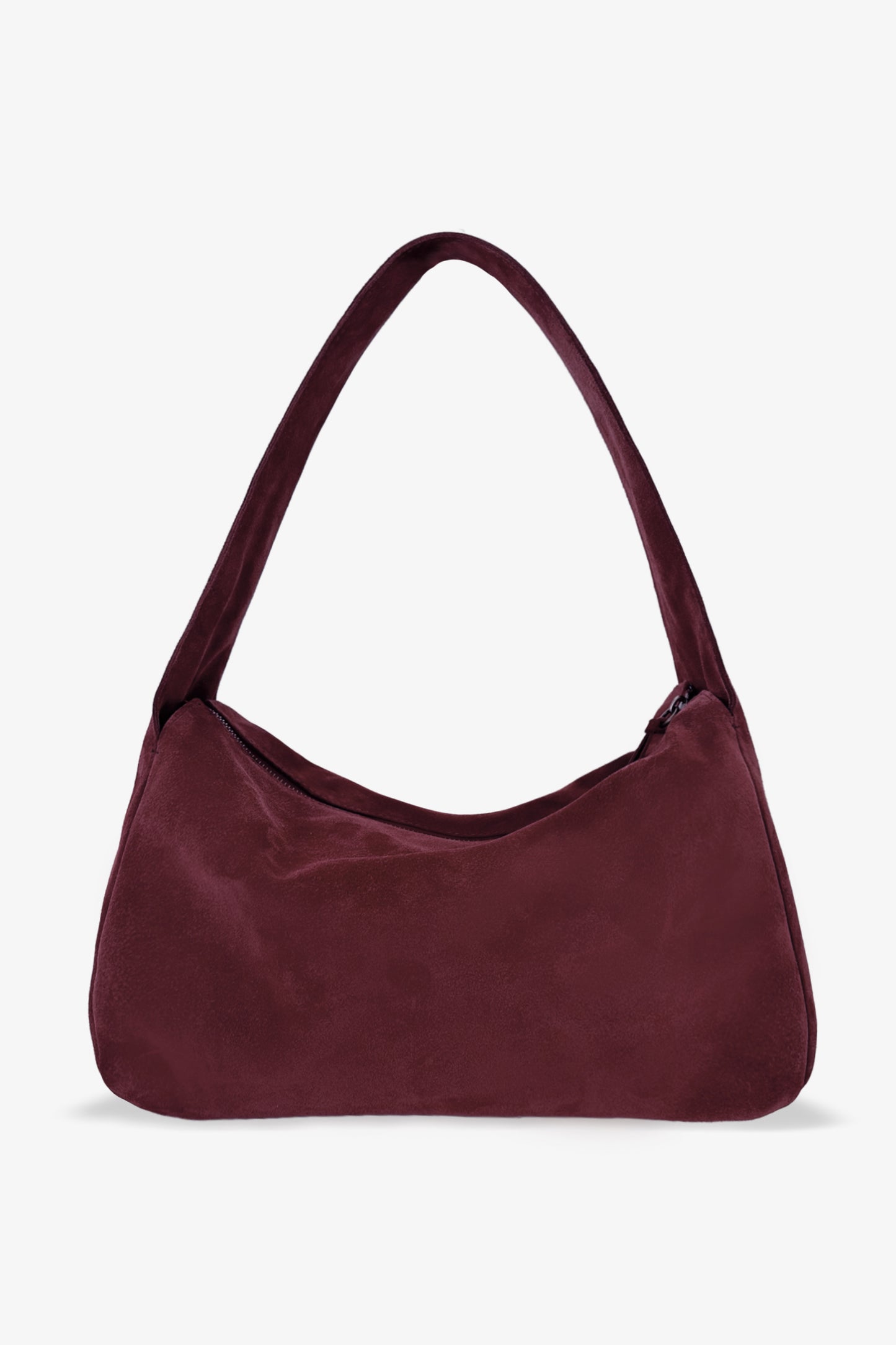 THE TI-BAG - Suede bag Pomegranate