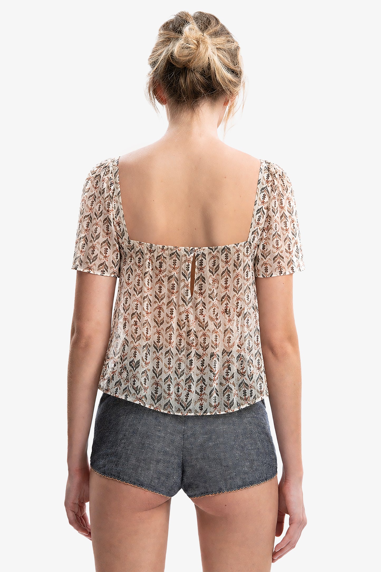 ERICA - Silk top Lotus