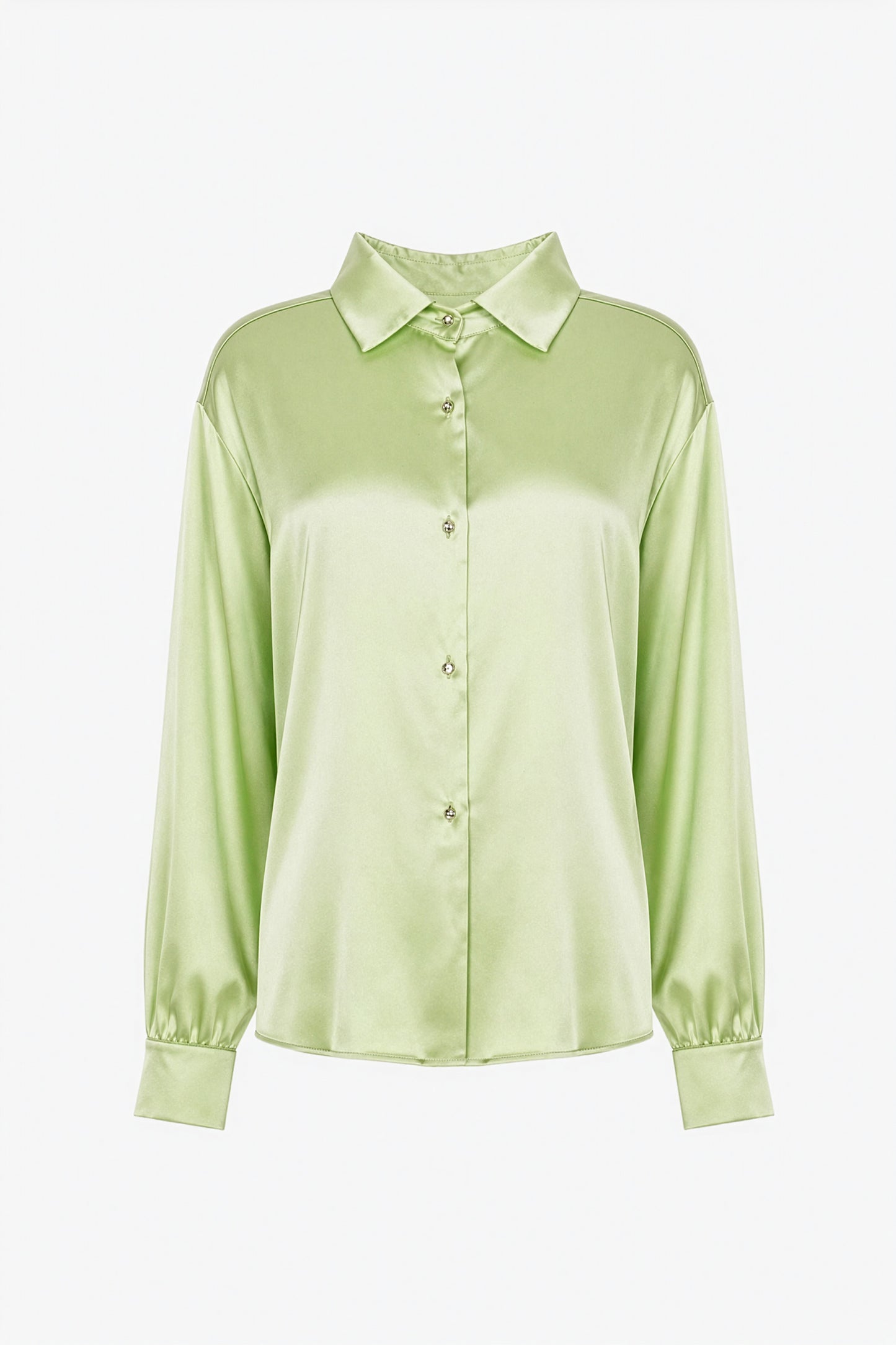 NILDE - Camicia in seta Ninfea