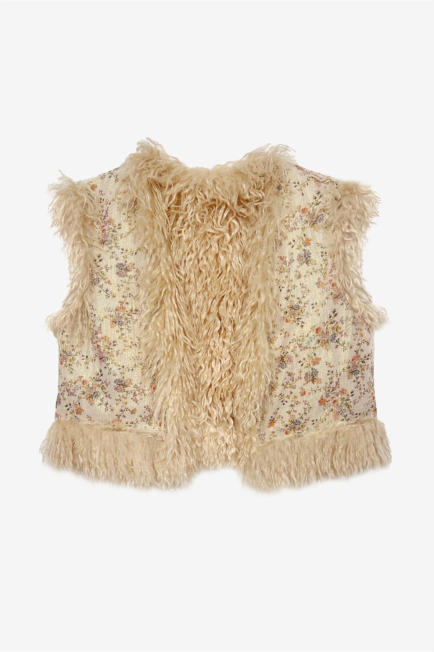 THE LITTLE BEAR - Gilet eco-furry Sabbia