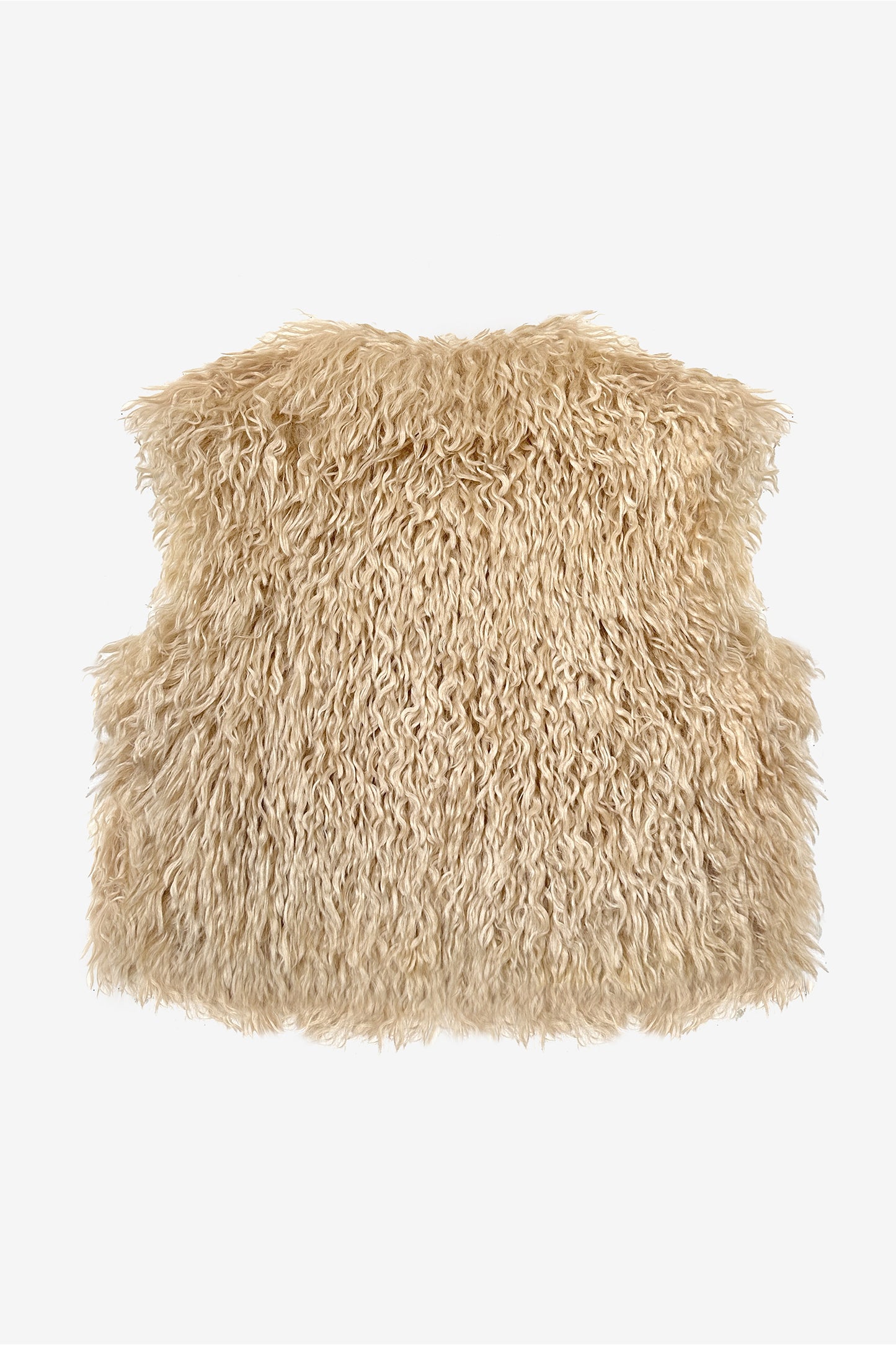 THE LITTLE BEAR - Gilet eco-furry Sabbia