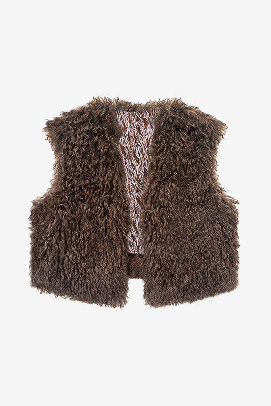 SAVANNAH - Double-faced vest Sauvage