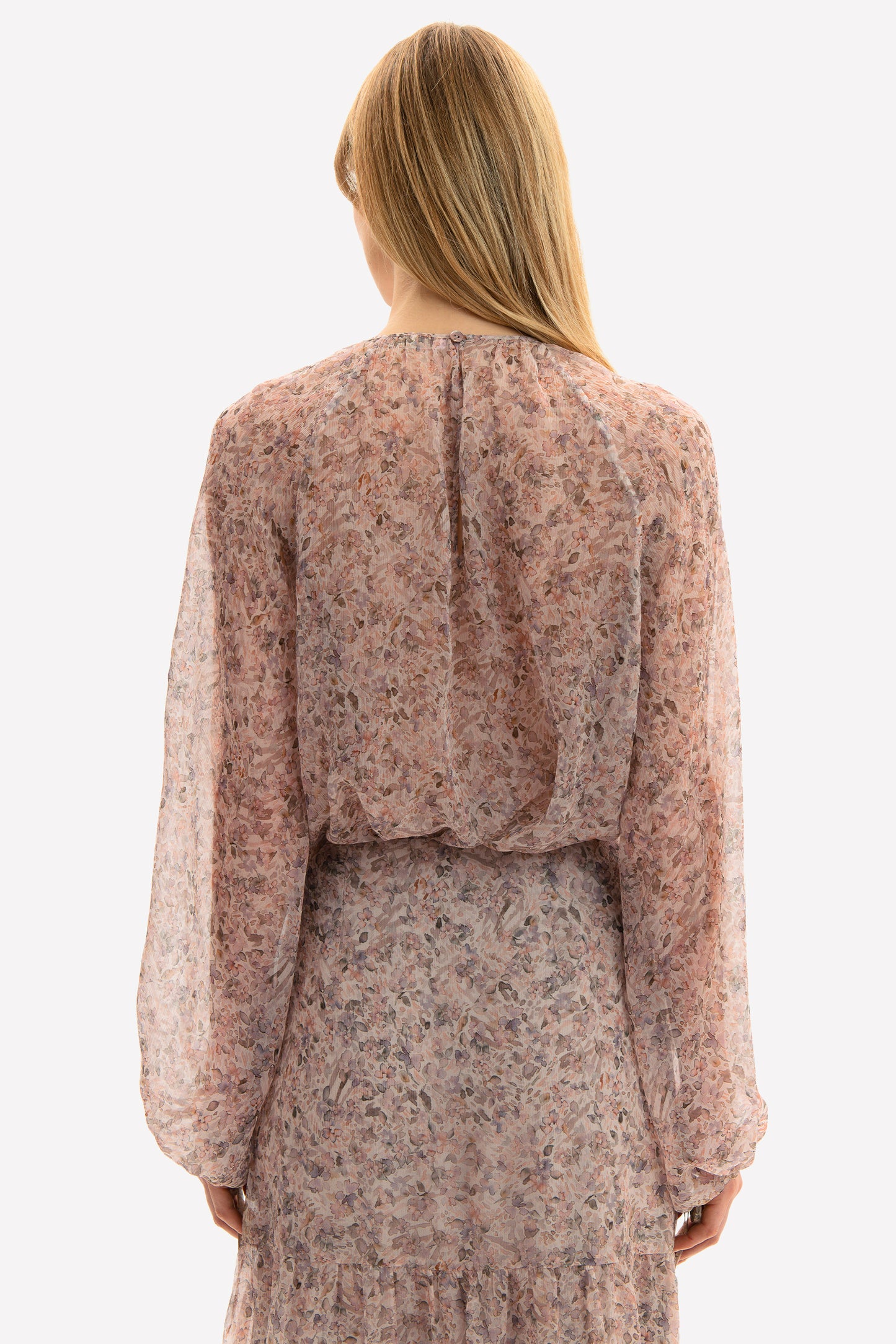 LUCREZIA - Boxy silk blouse Boxy