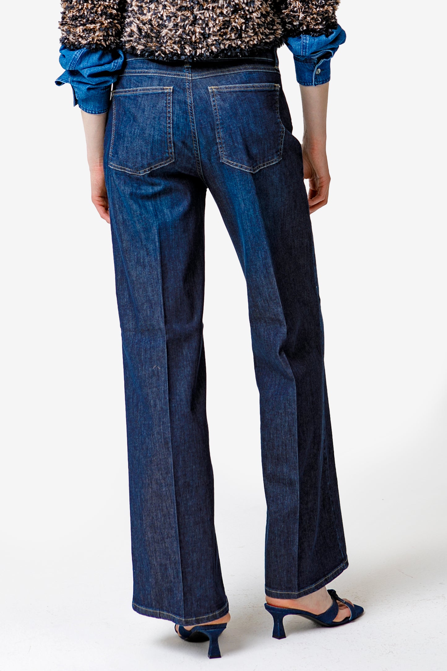 SOFIA - Jeans vita bassa denim