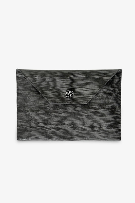 ARDESIA - Envelope Clutch Graphite