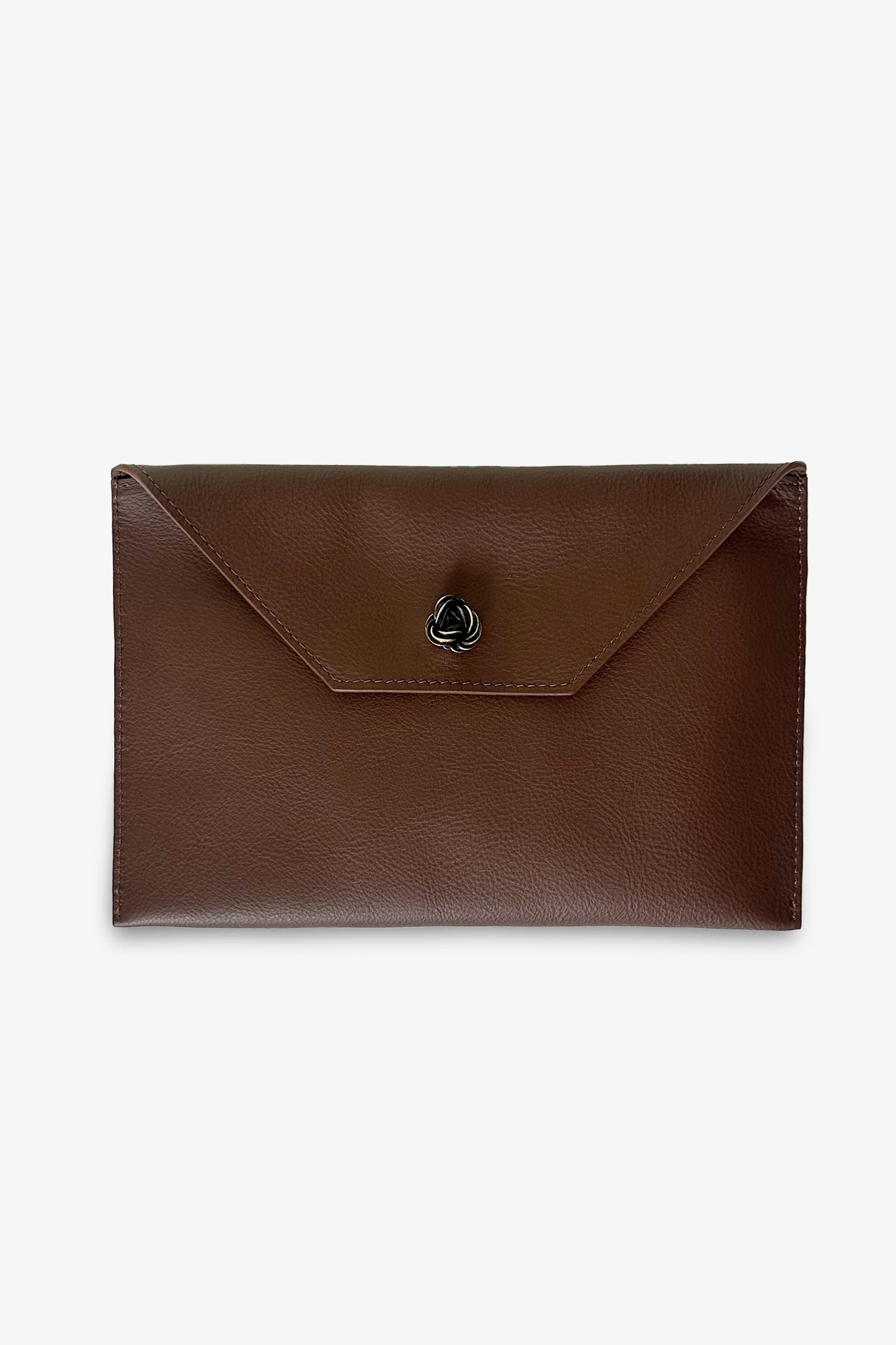 GIANDUIA - Envelope Clutch Chocolate