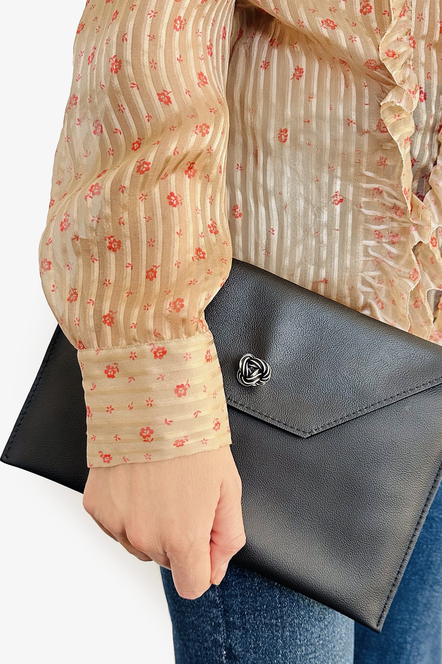 NILDE - Envelope Clutch Night