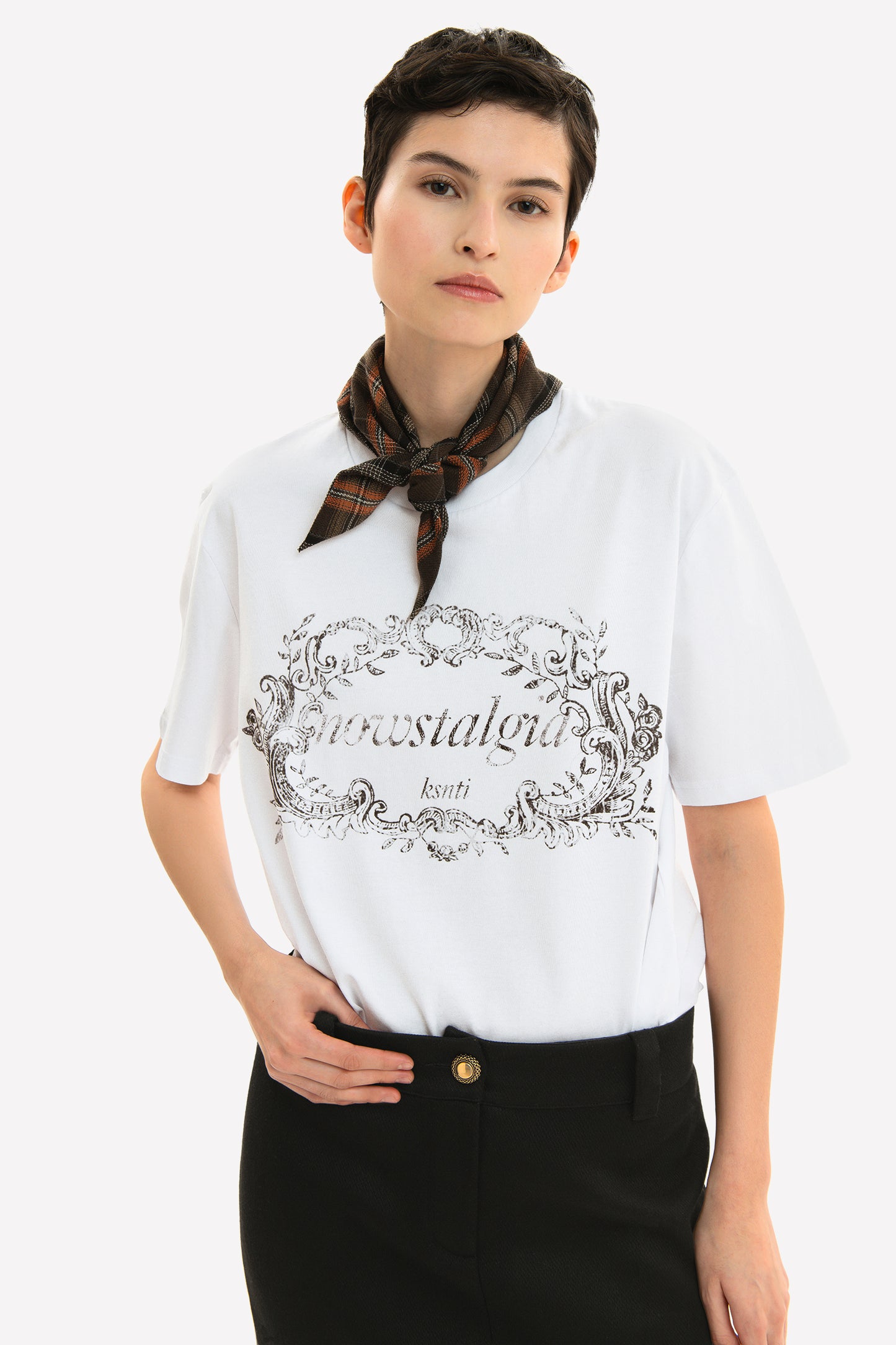 CAMILLA - T-shirt in jersey di cotone Nowstalgia