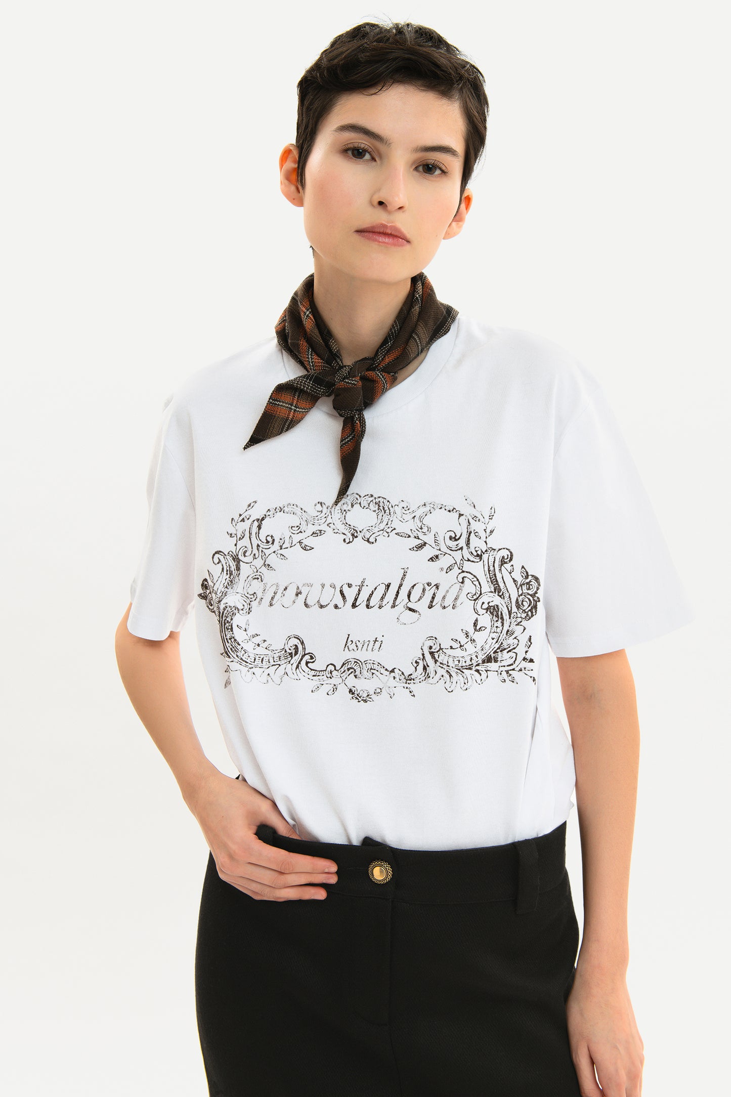 CAMILLA - T-shirt in jersey di cotone Nowstalgia