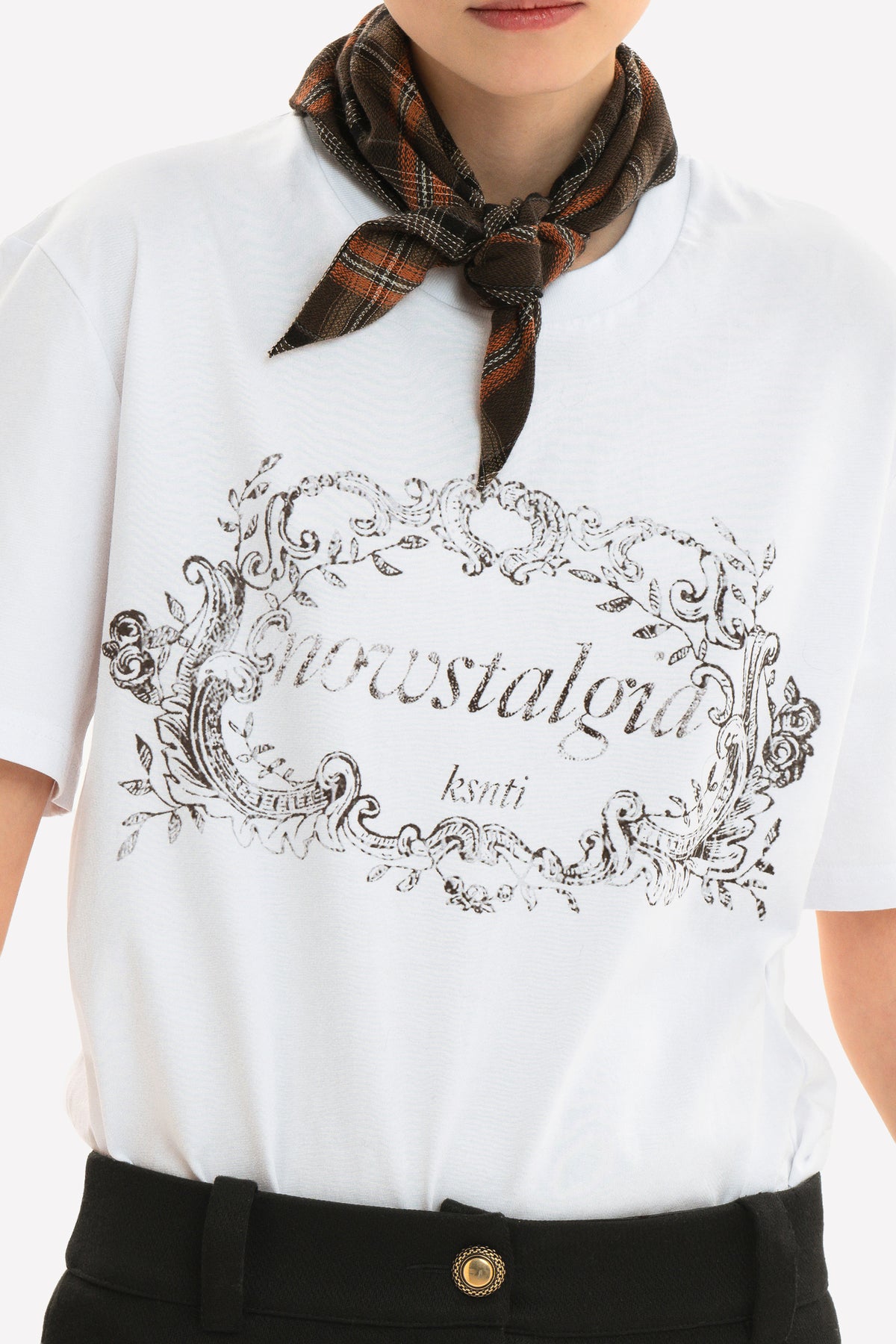 CAMILLA - T-shirt in jersey di cotone Nowstalgia